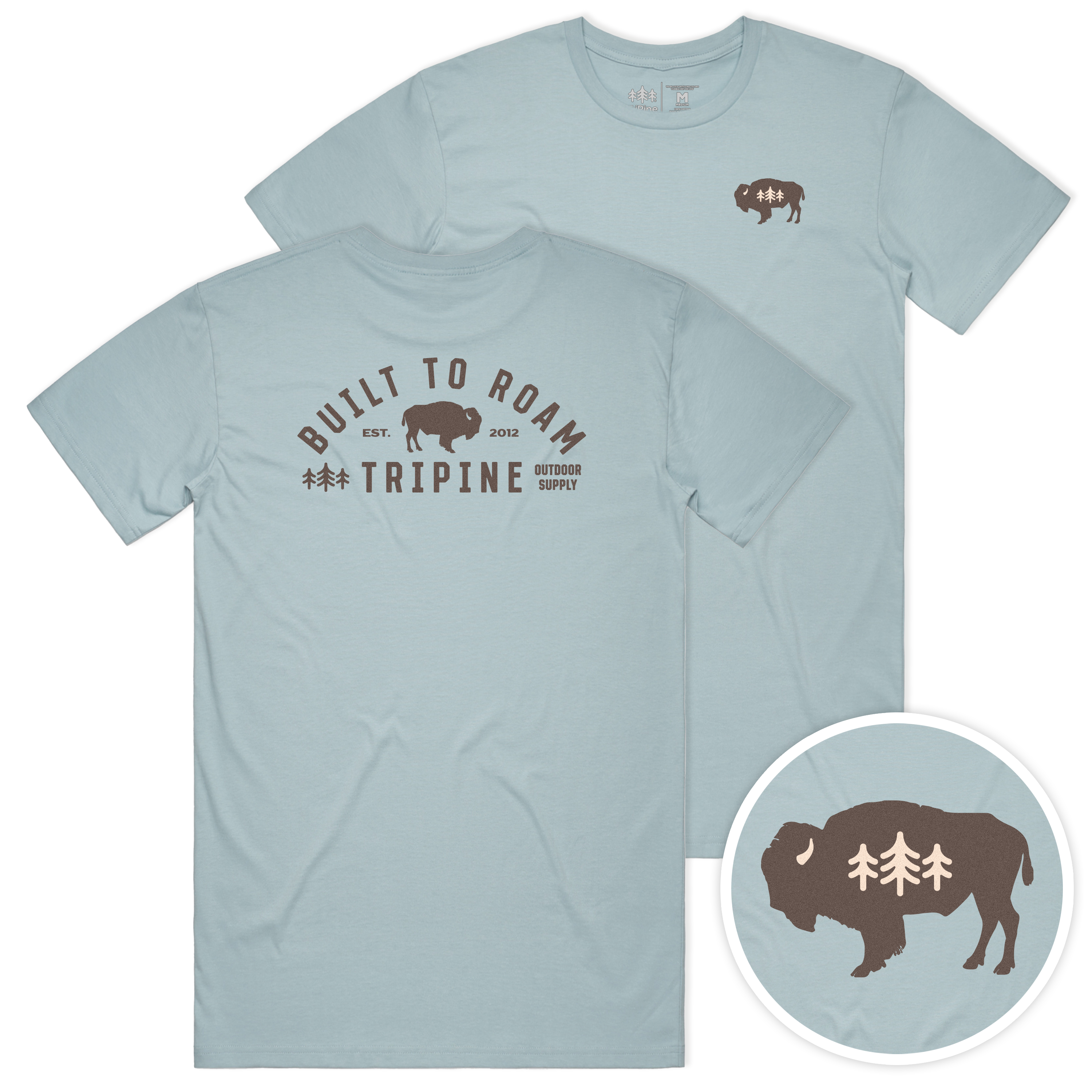 Built To Roam Staple Cotton Tee