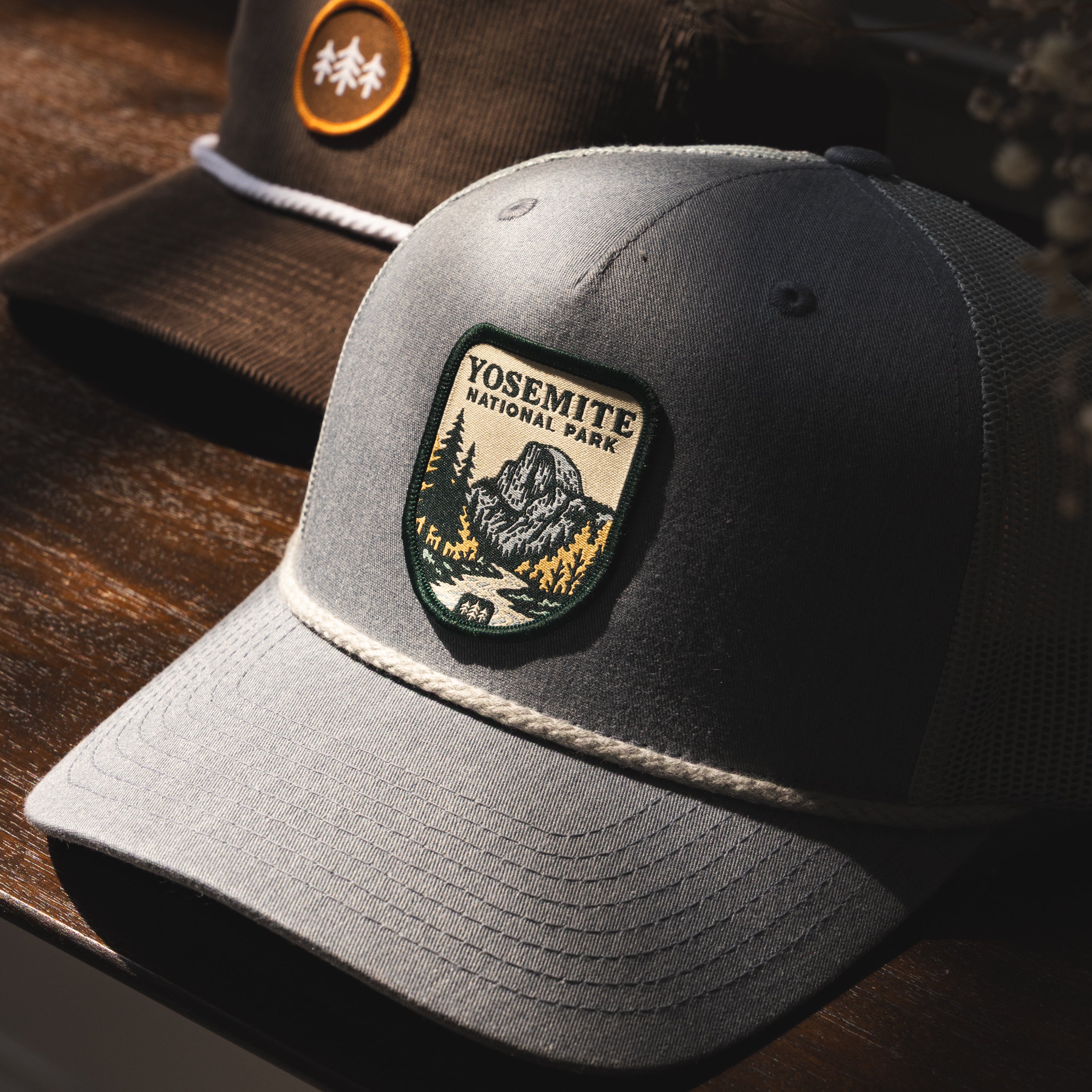 Yosemite National Park Rope Trucker Hat