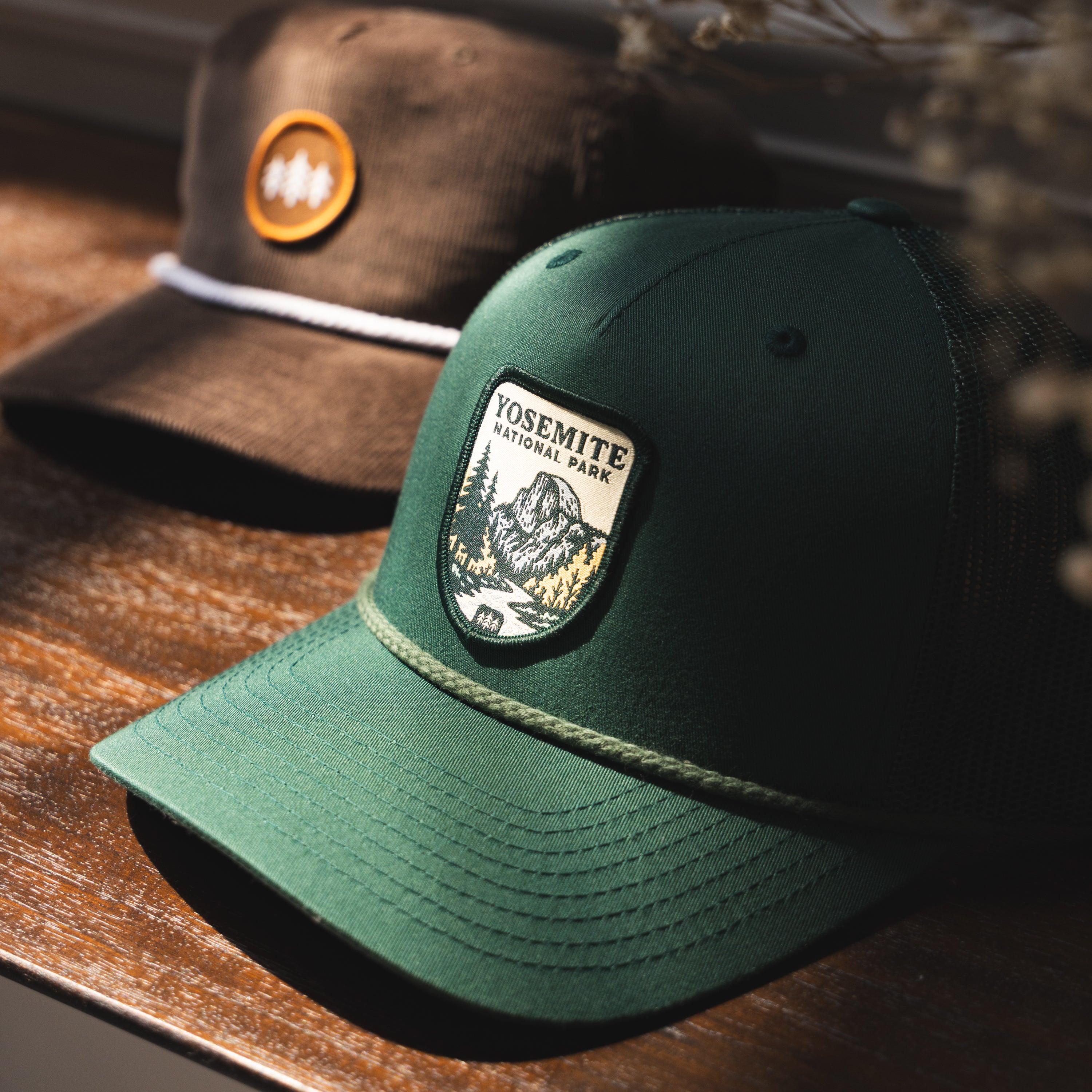 Yosemite National Park Rope Trucker Hat