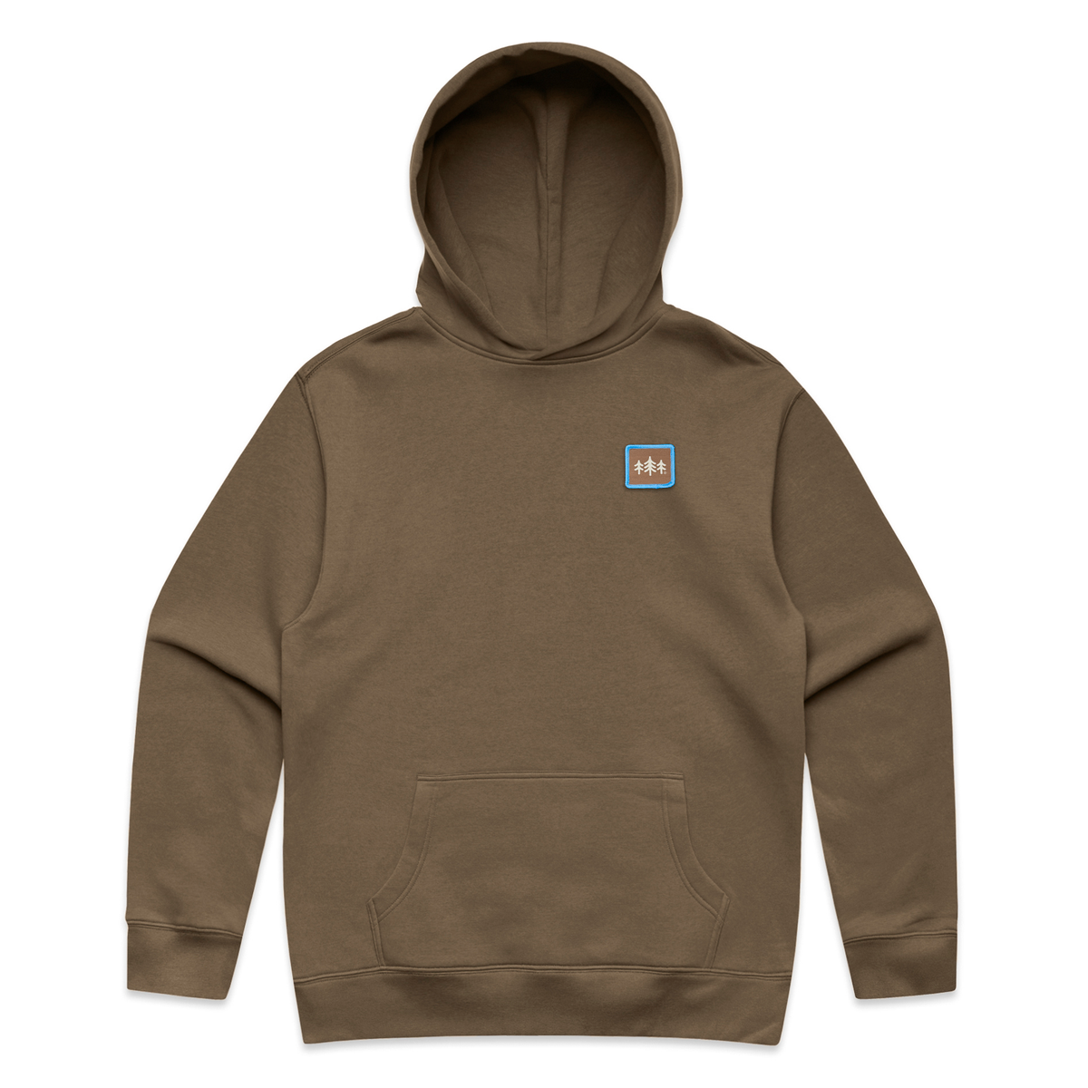 TriPine Heavyweight Relaxed CloudFit Hoodie - Walnut