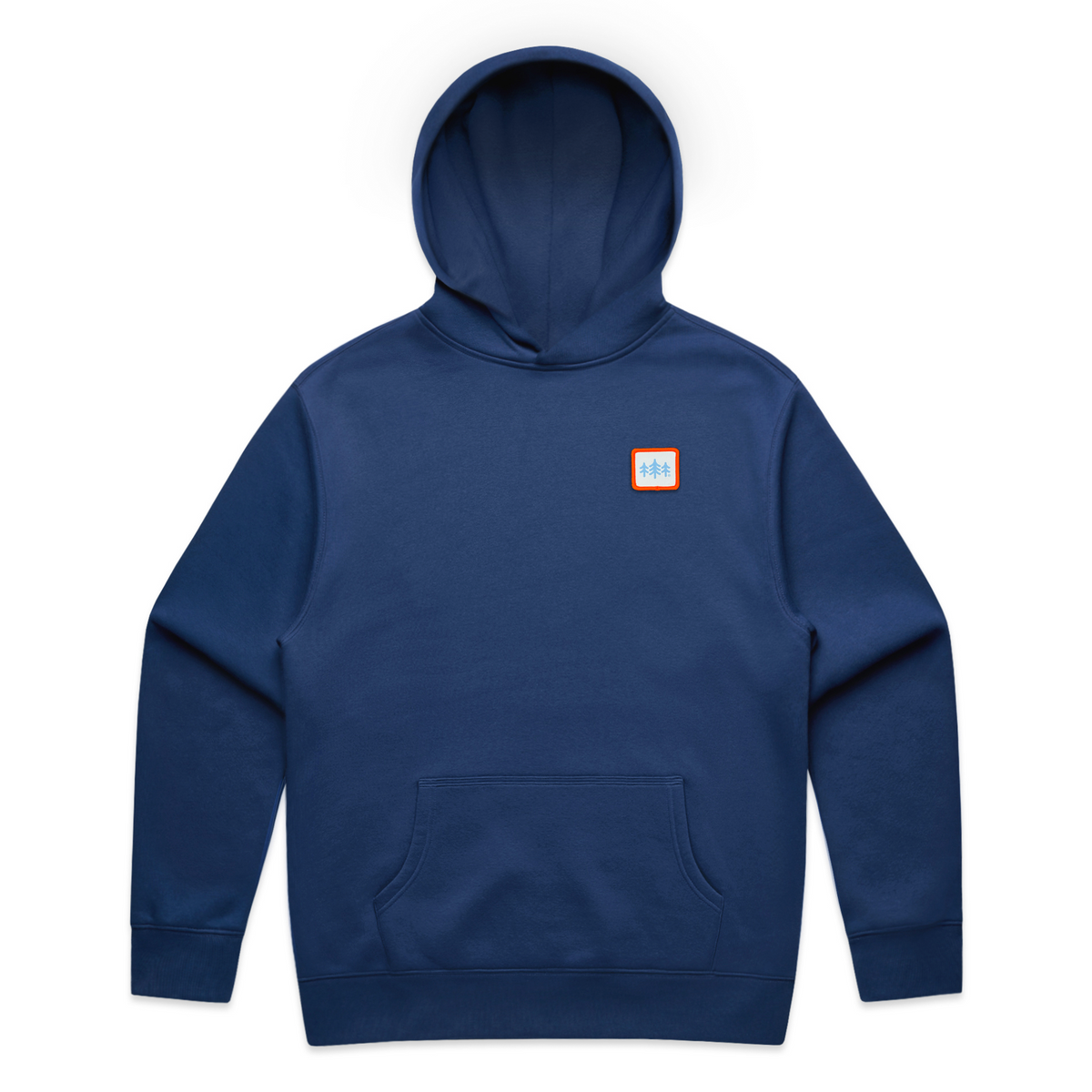 TriPine Heavyweight Relaxed CloudFit Hoodie - Cobalt