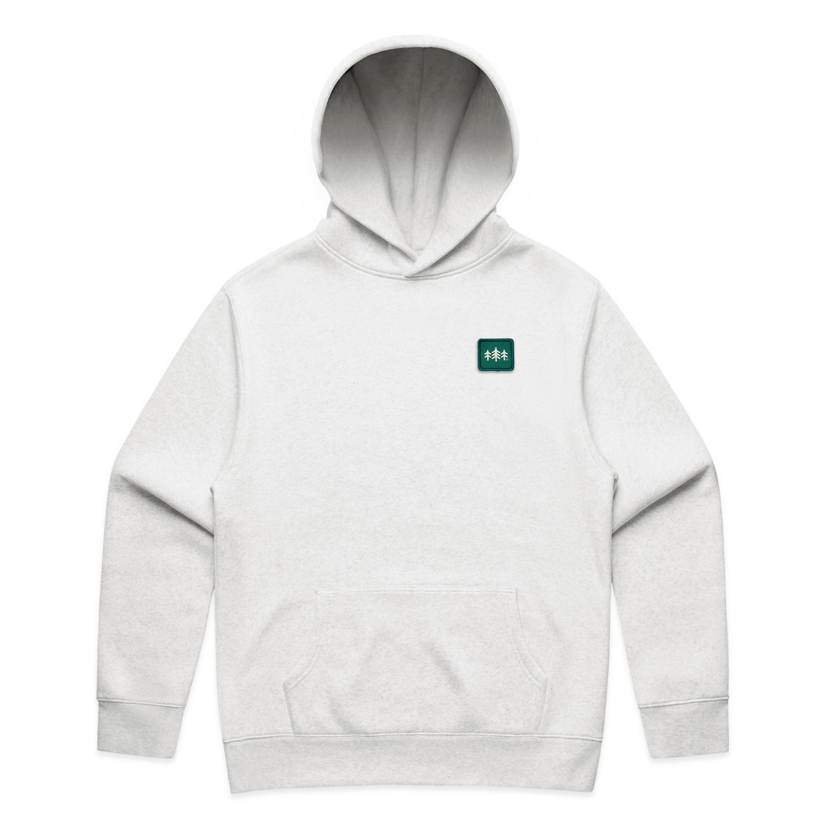 TriPine Heavyweight Relaxed CloudFit Hoodie - Heather Fog