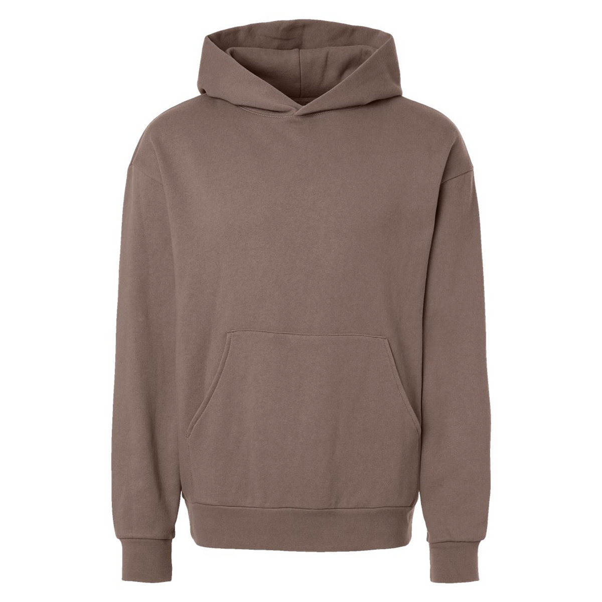 Essential Midweight Relaxed CloudFit Hoodie - Light Walnut