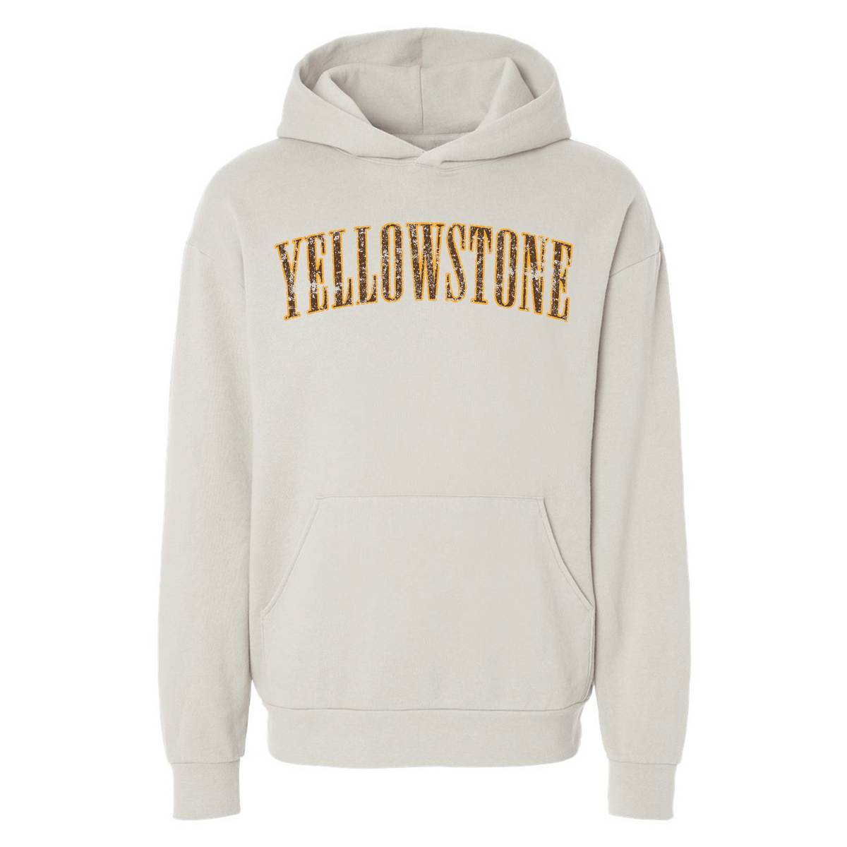 Yellowstone NP Midweight Relaxed CloudFit Hoodie - Ivory