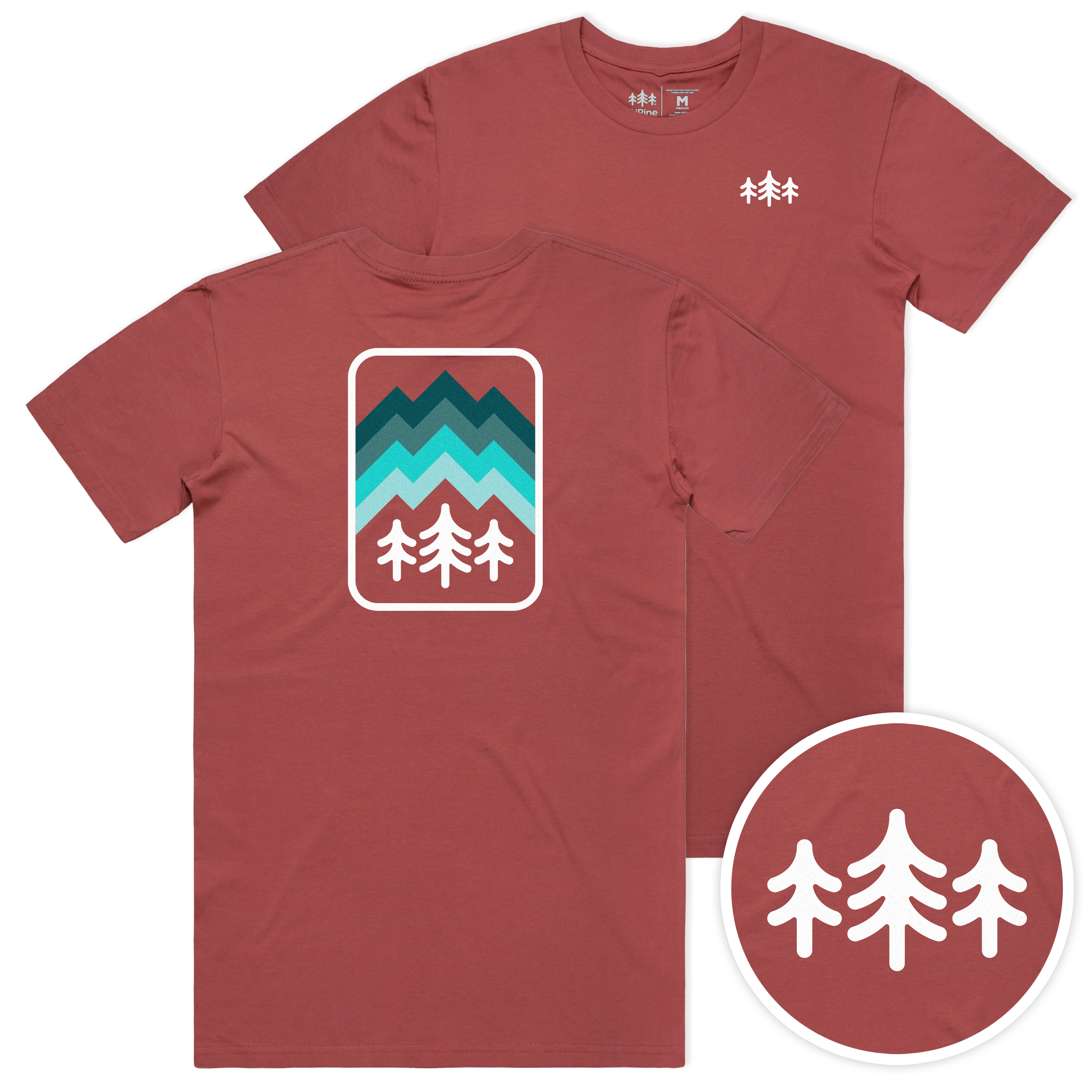 Peaks Staple Cotton Tee