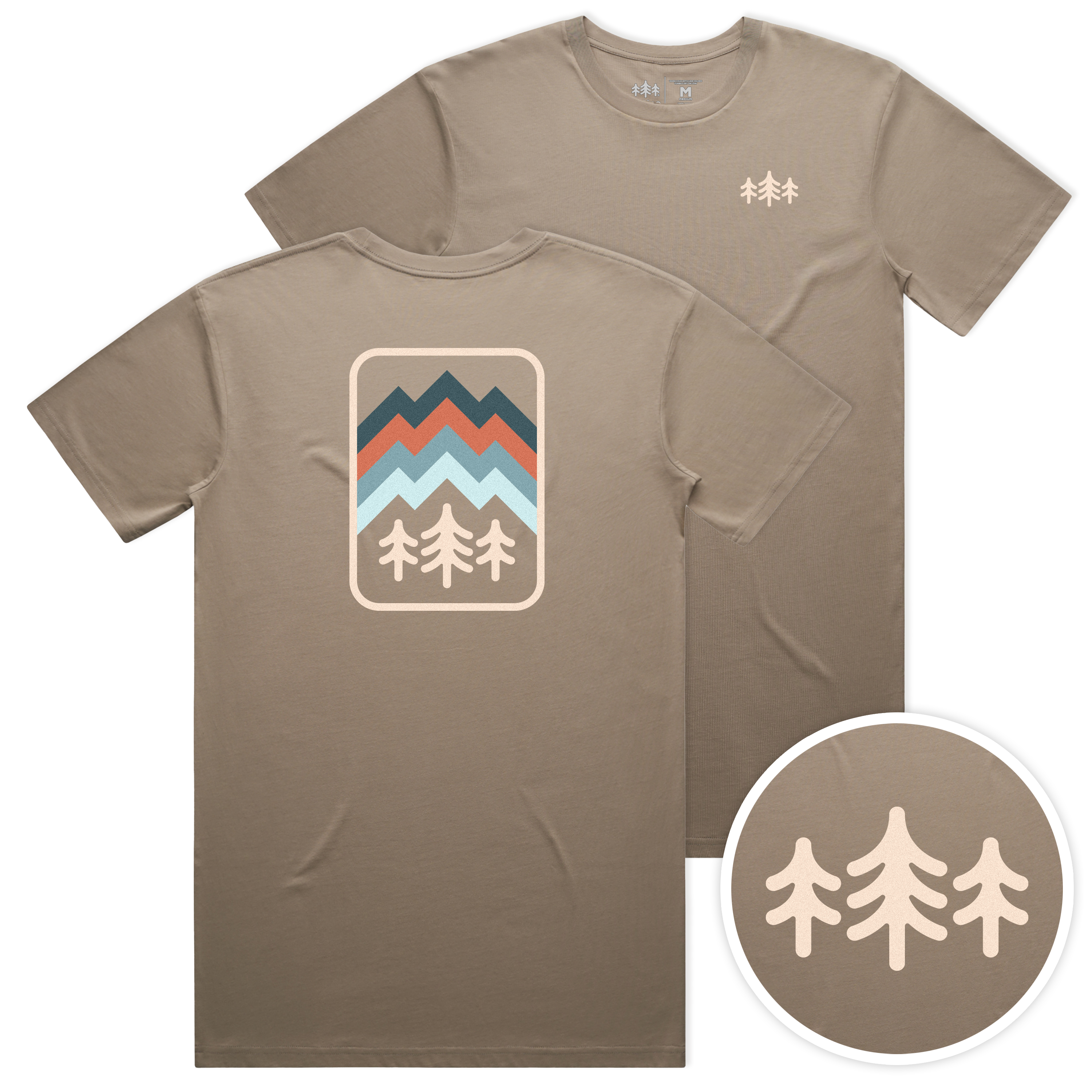 Peaks Staple Cotton Tee
