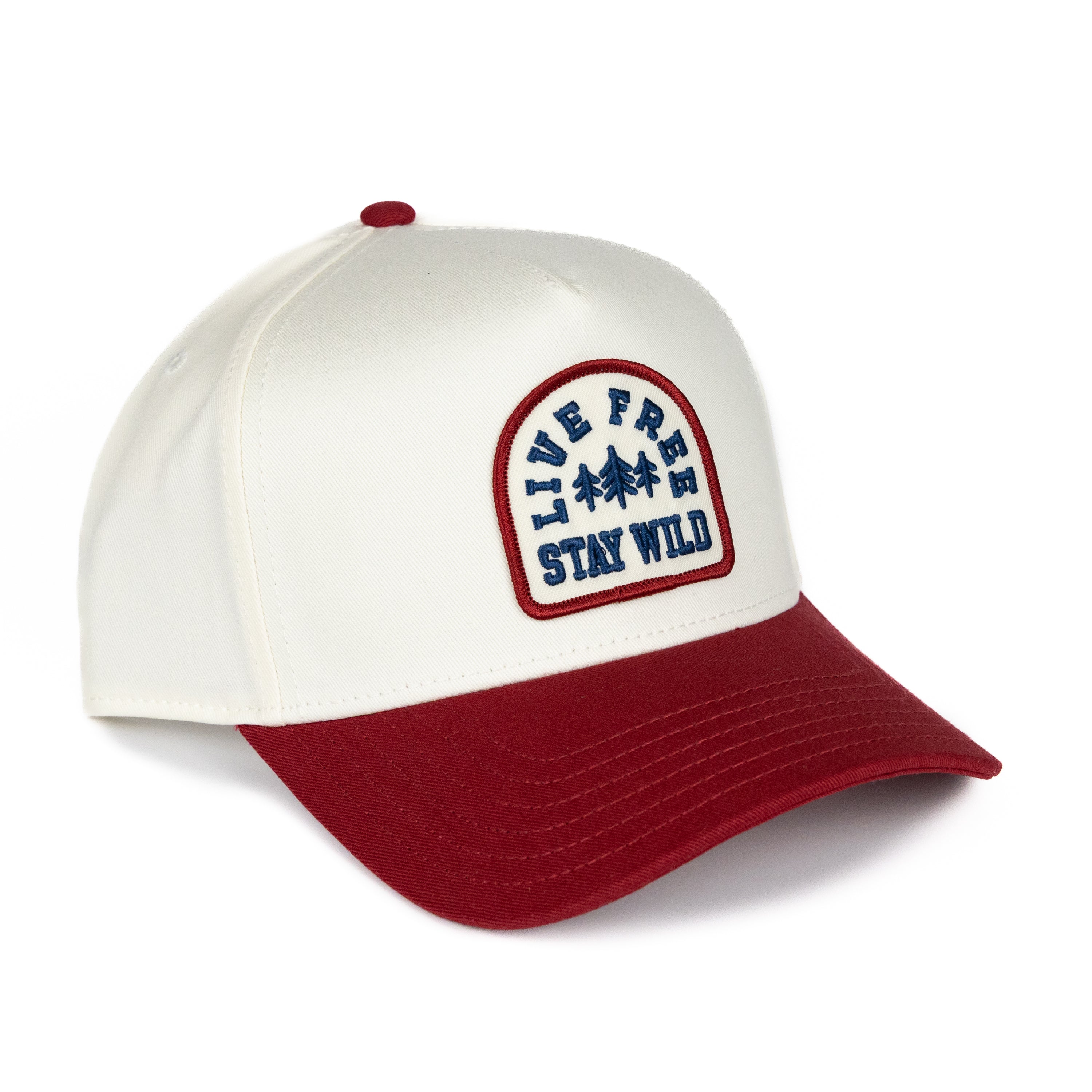 Live Free Stay Wild High-Profile Hat