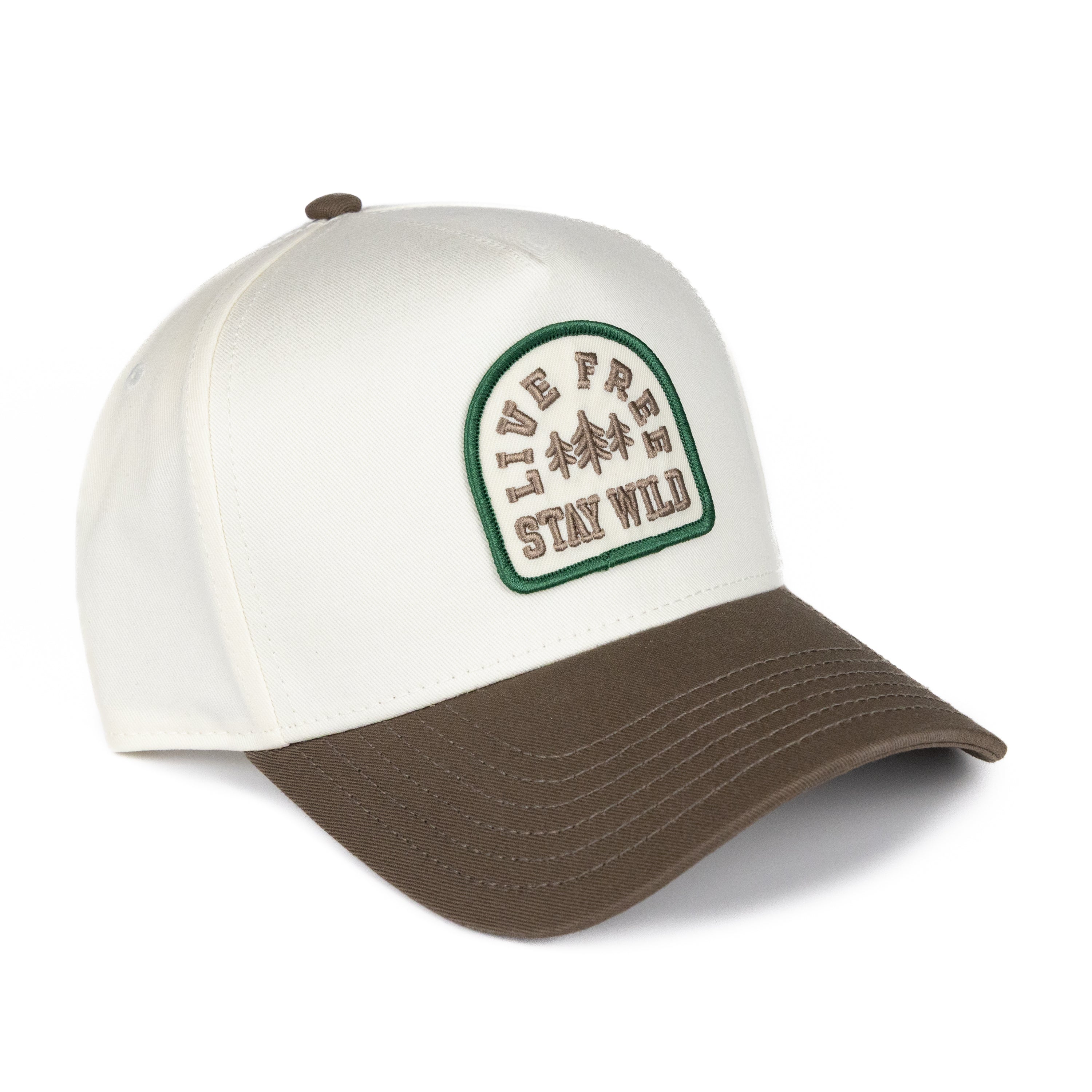 Live Free Stay Wild High-Profile Hat