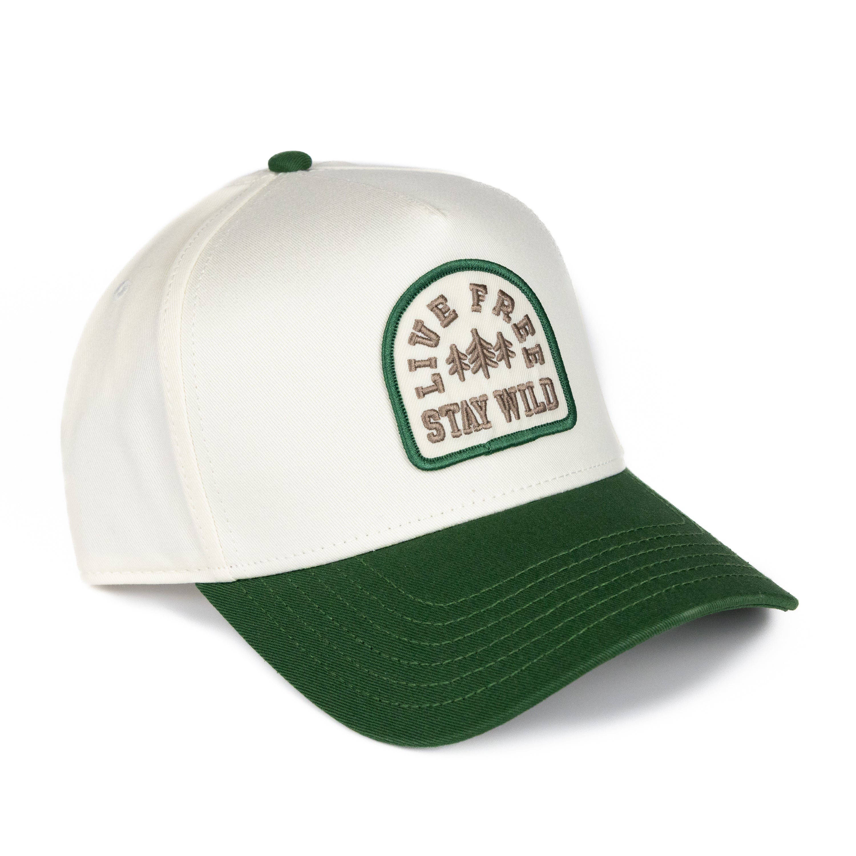 Live Free Stay Wild High-Profile Hat