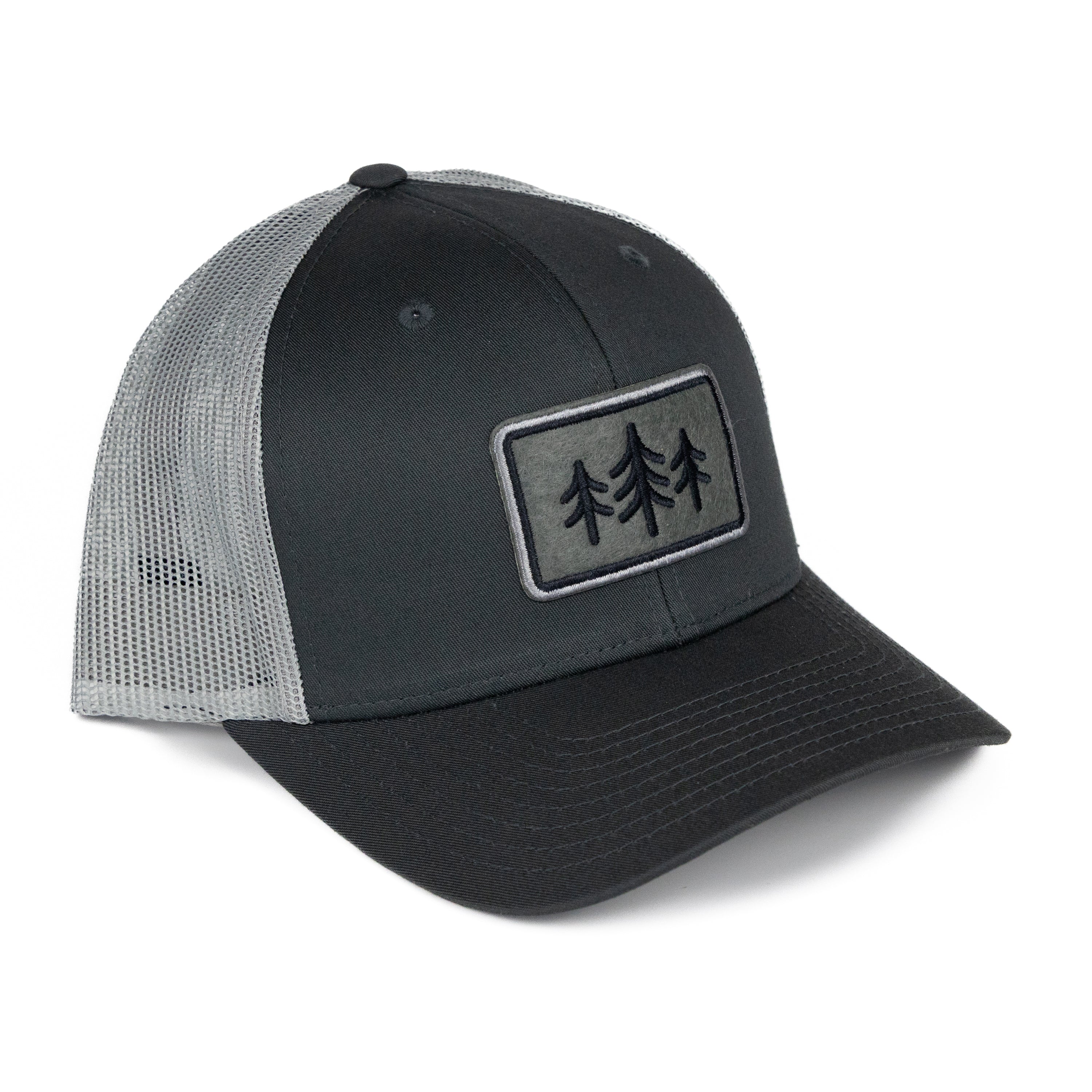 TriPine Felt Patch Trucker Hat