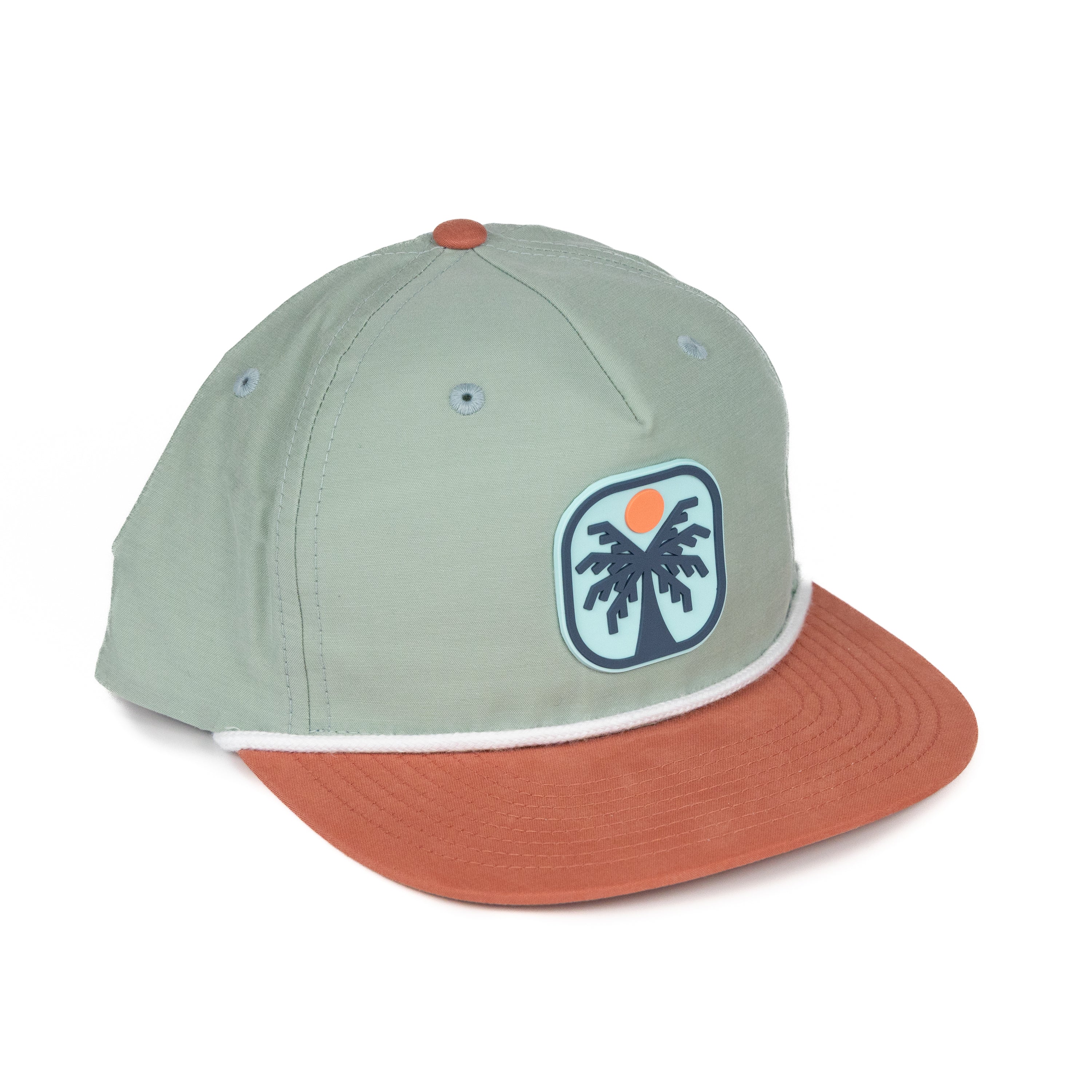Sol Palm Rope Flatbill Hat