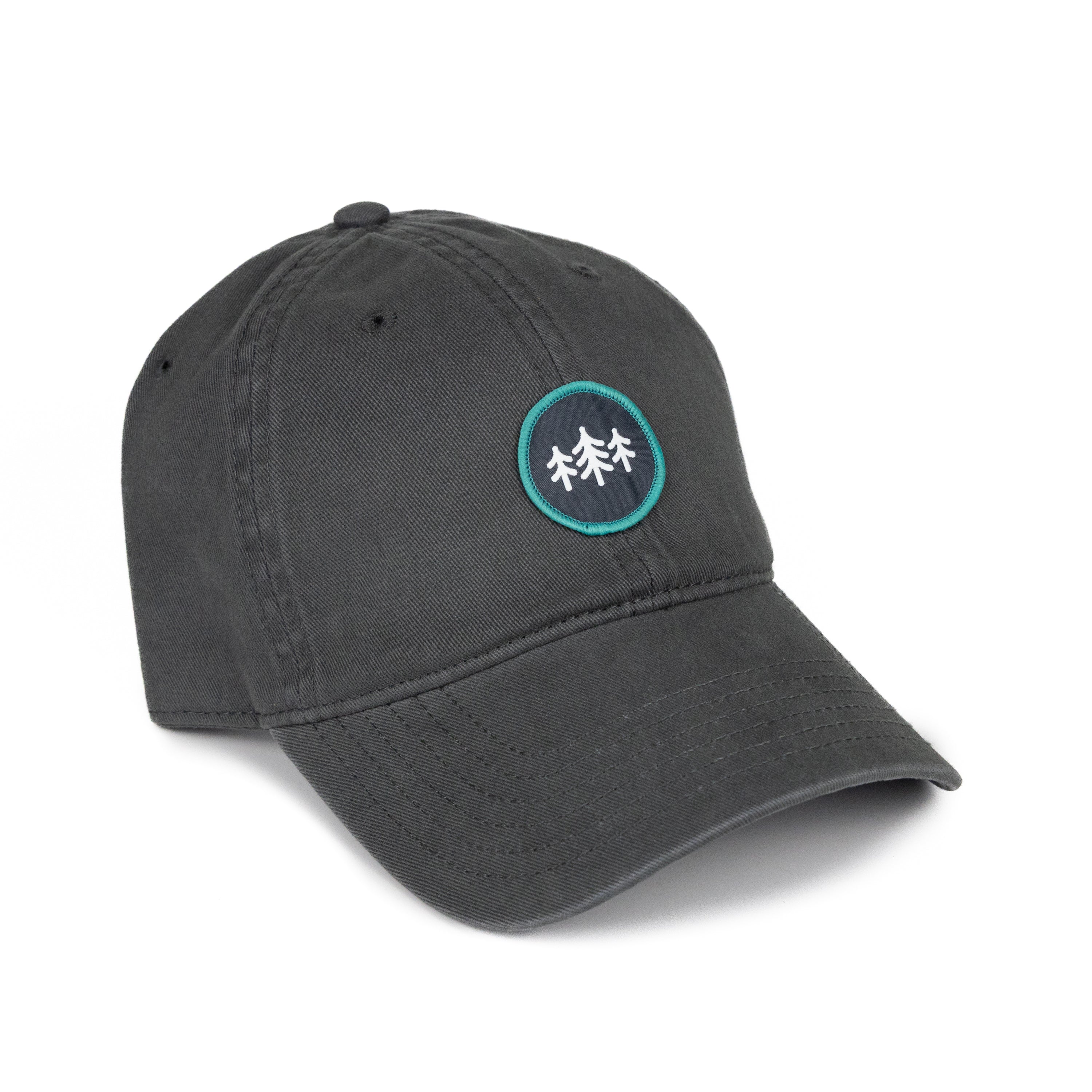 Coin Patch Peached Cotton Dad Hat
