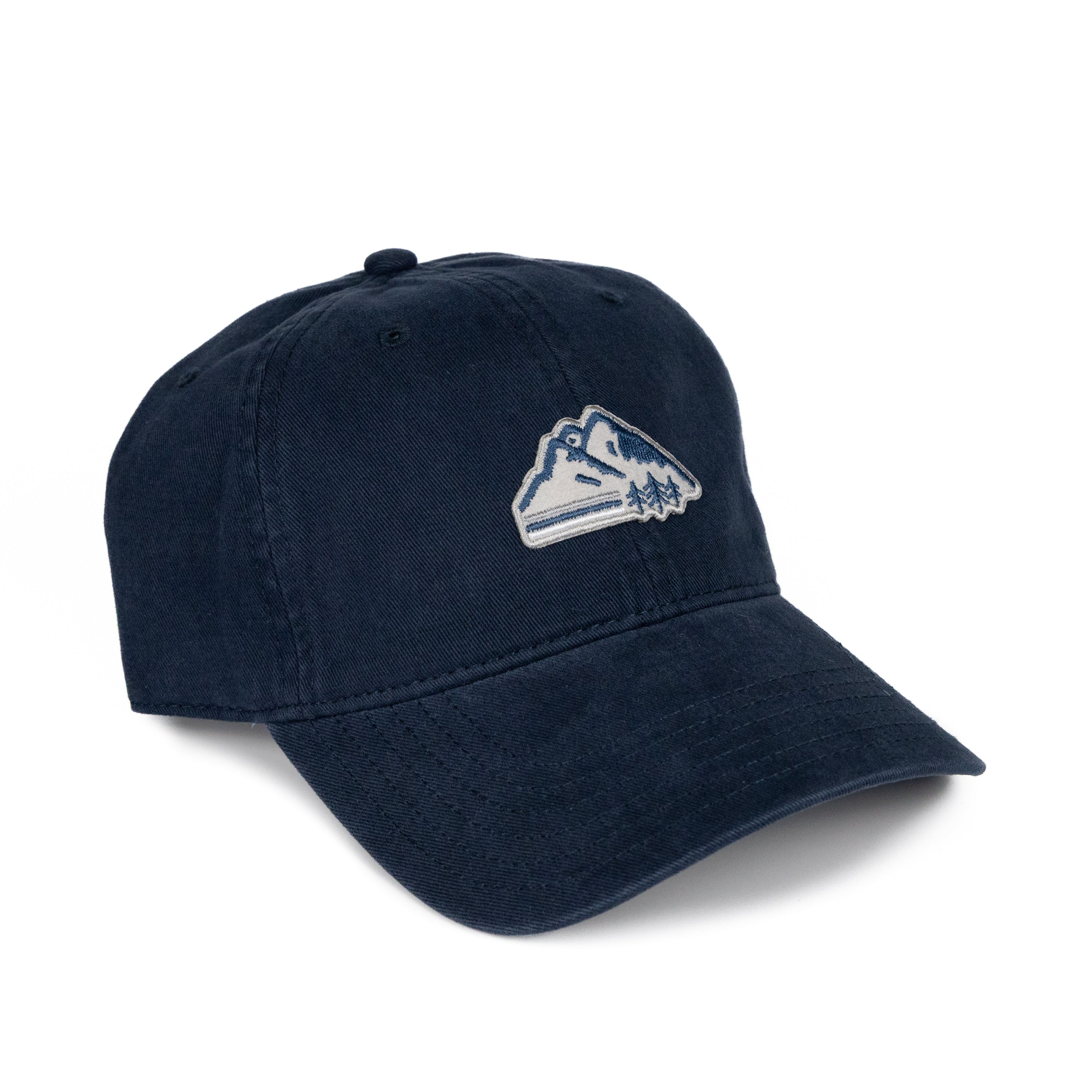 Retro Mountain Peached Cotton Dad Hat