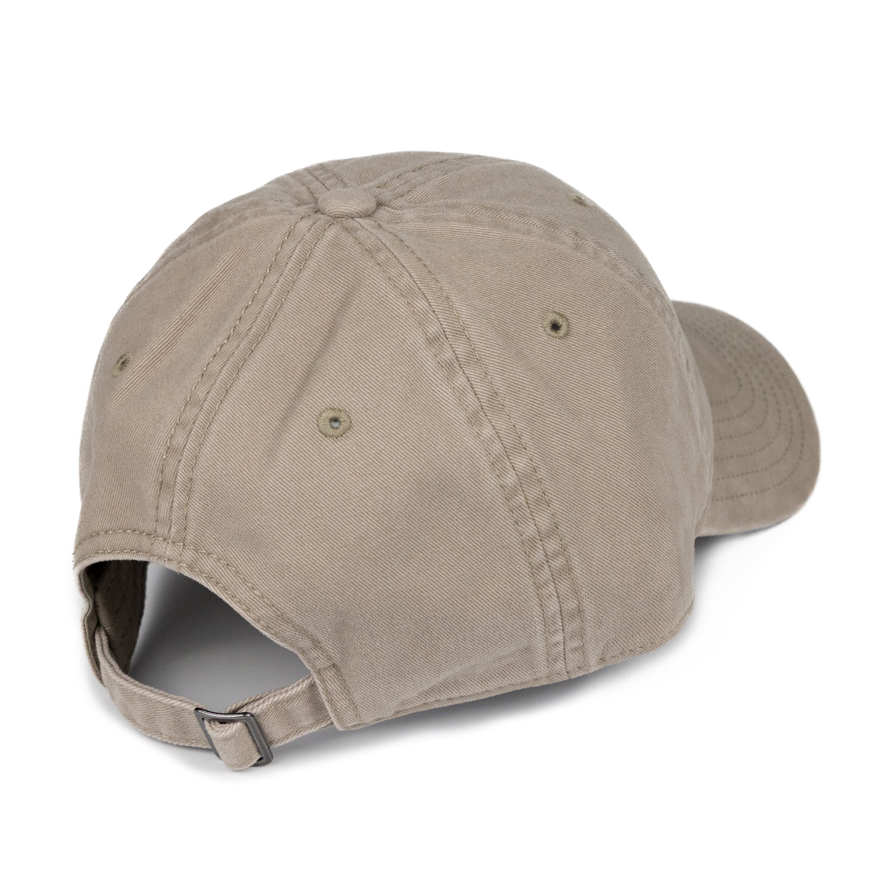 Coin Patch Peached Cotton Dad Hat