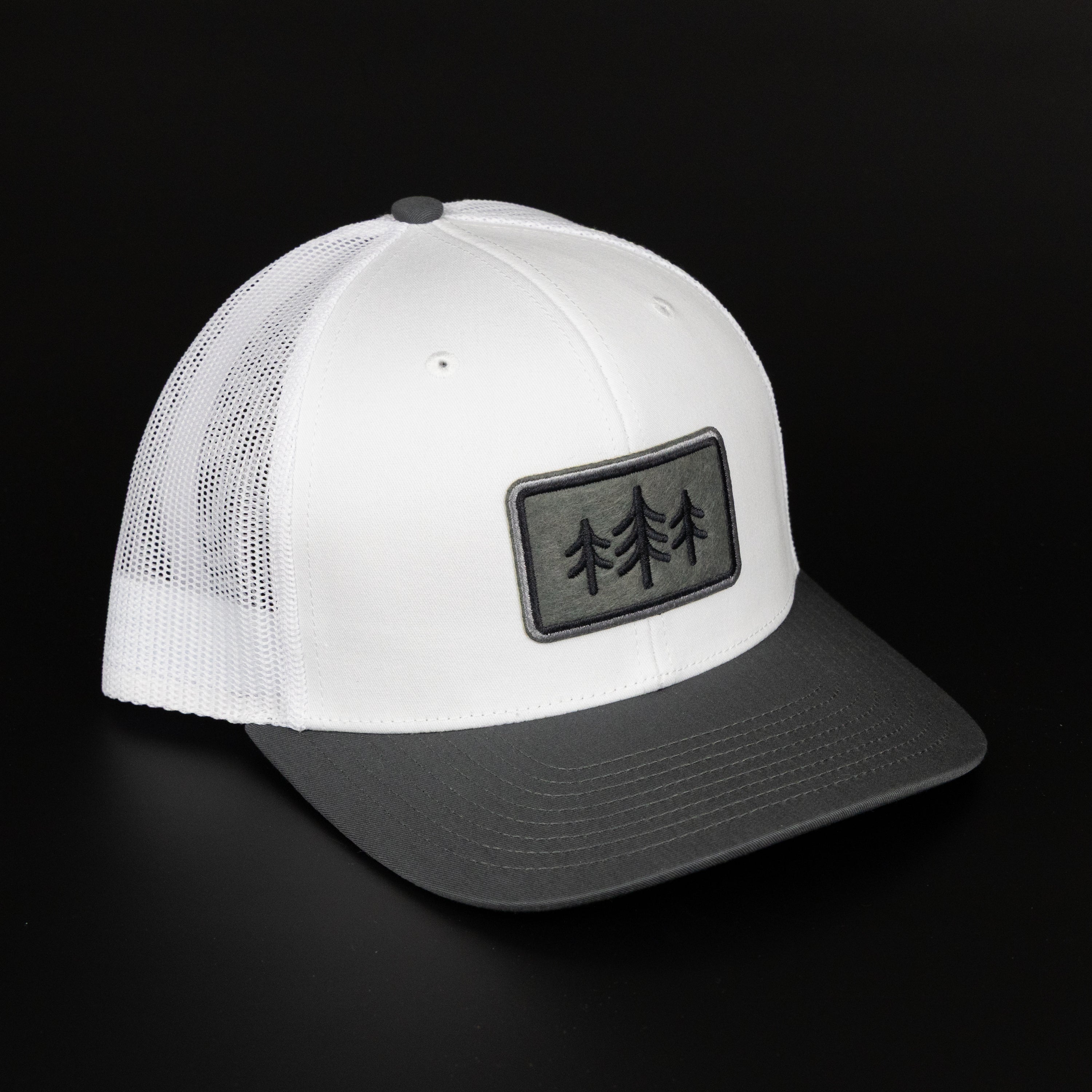 TriPine Felt Patch Trucker Hat