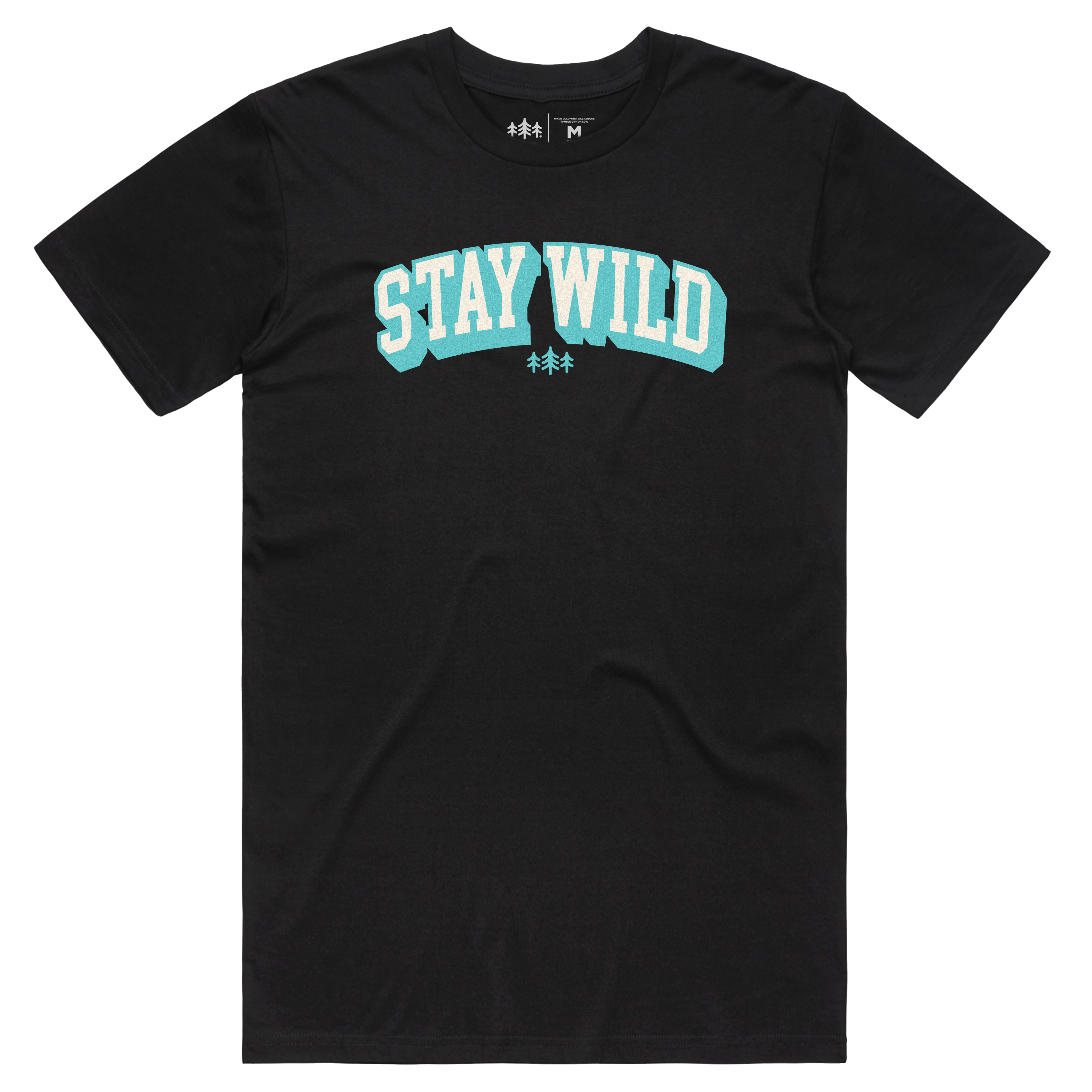 Stay Wild Staple Cotton Tee