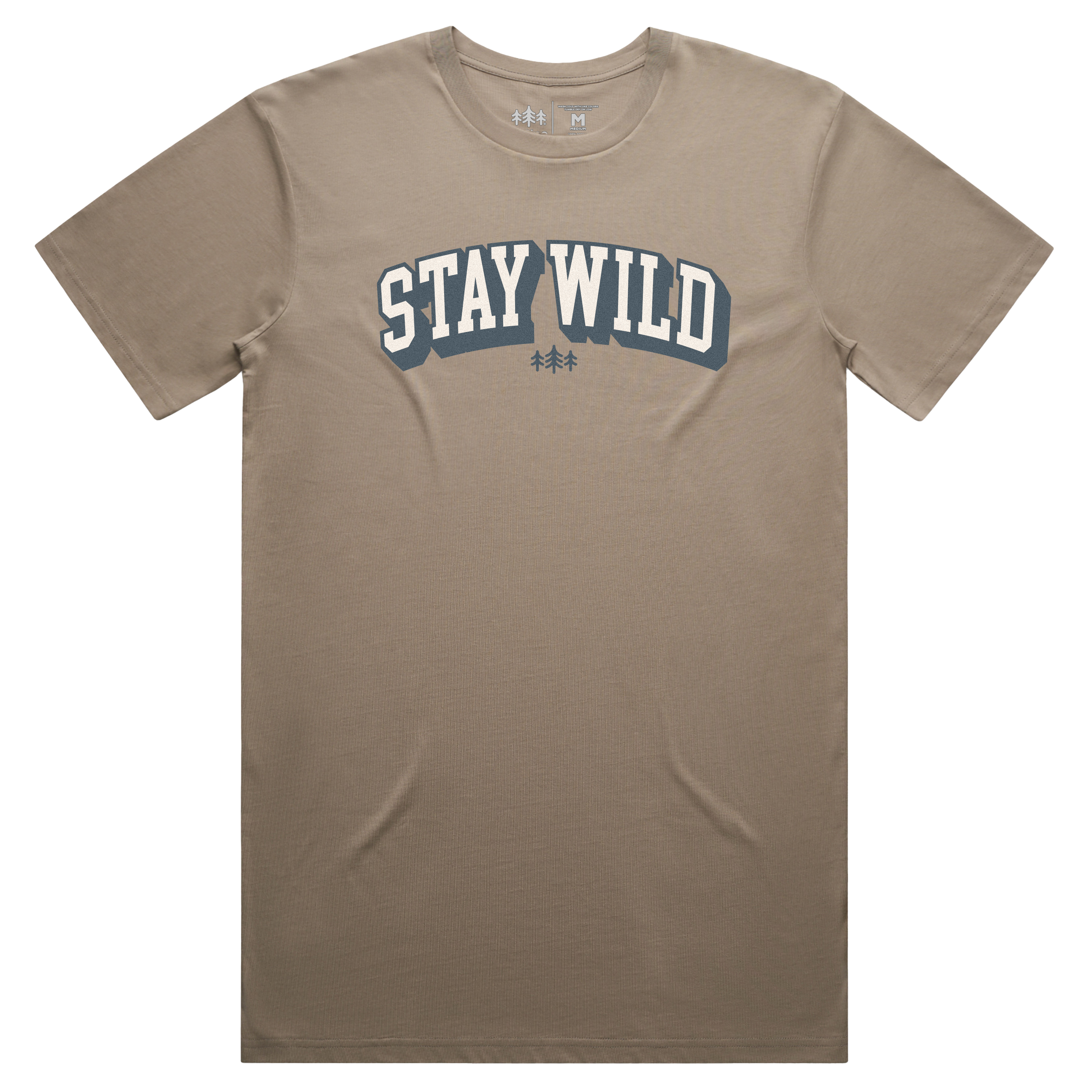 Stay Wild Staple Cotton Tee