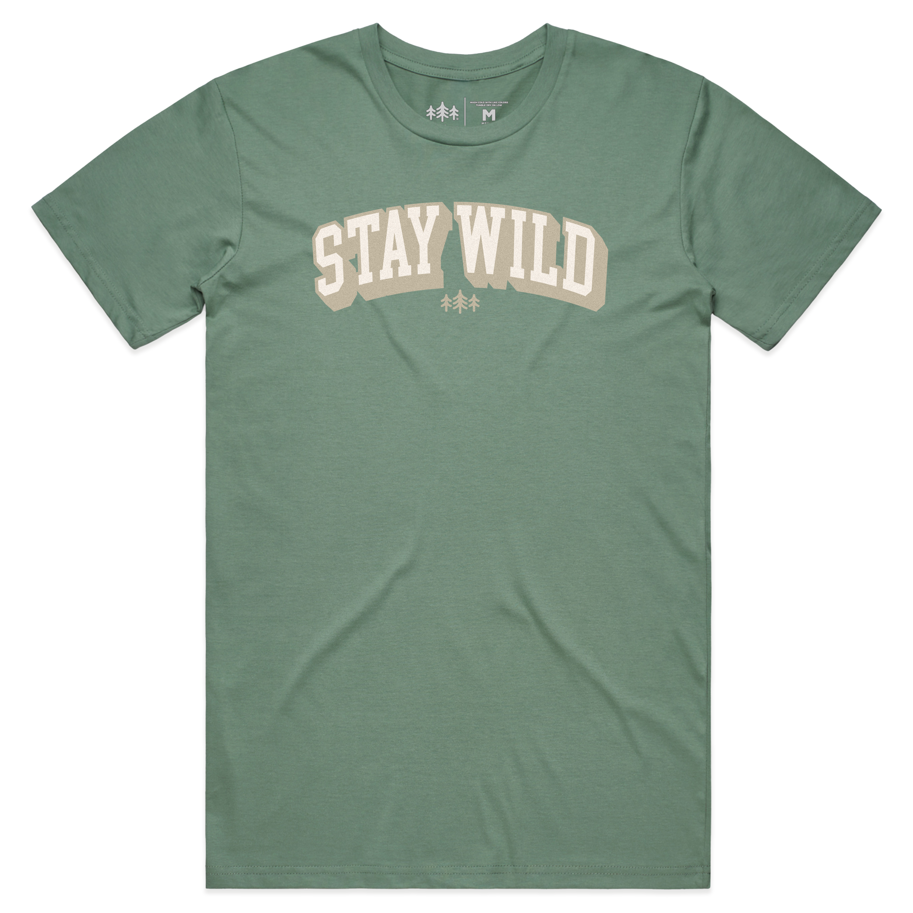 Stay Wild Staple Cotton Tee