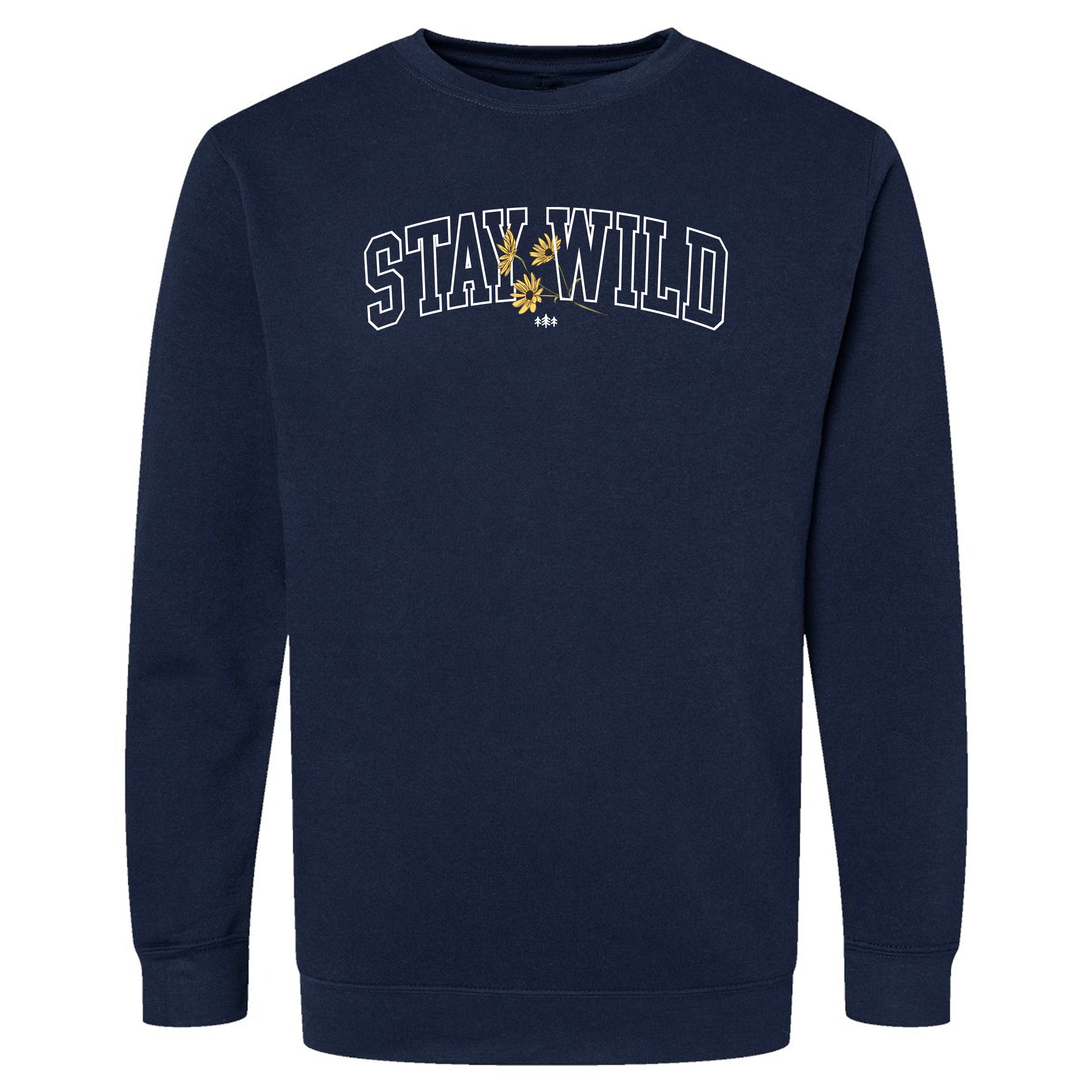 Stay Wild CloudFit Crewneck