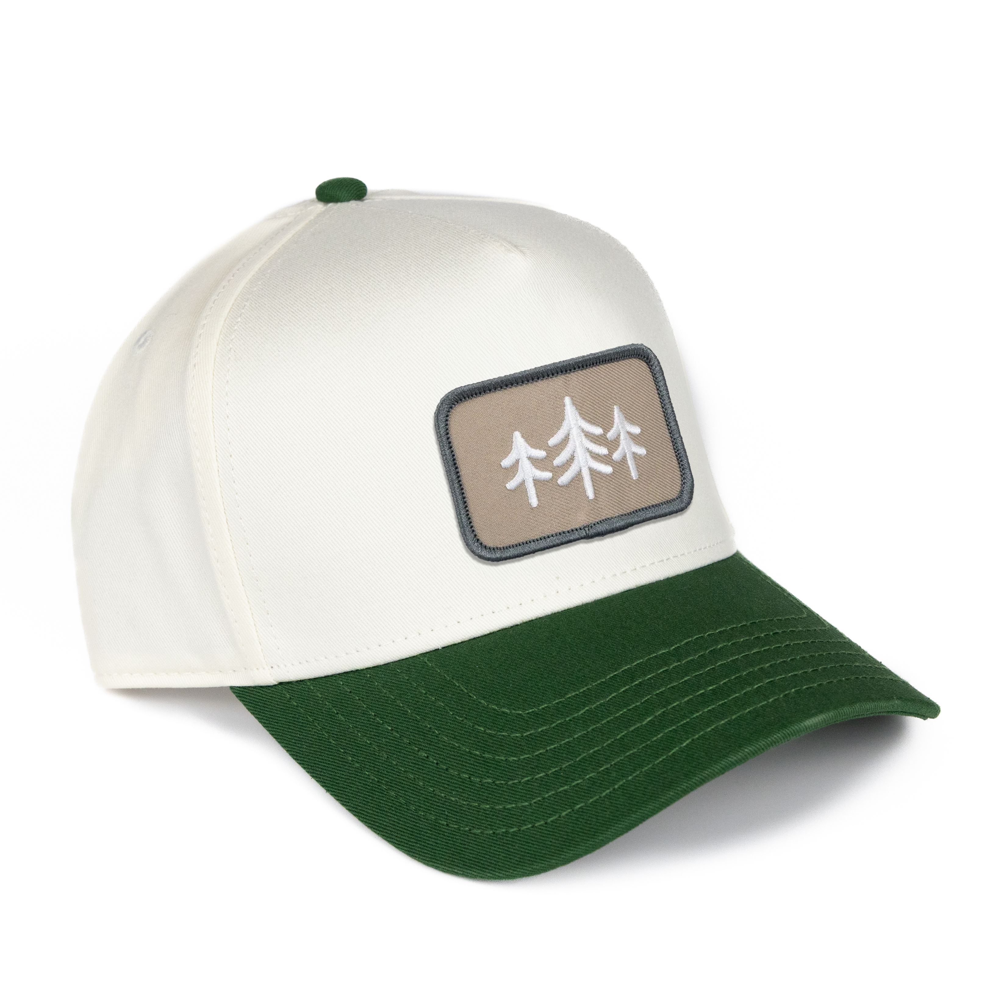 TriPine Patch High-Profile Hat