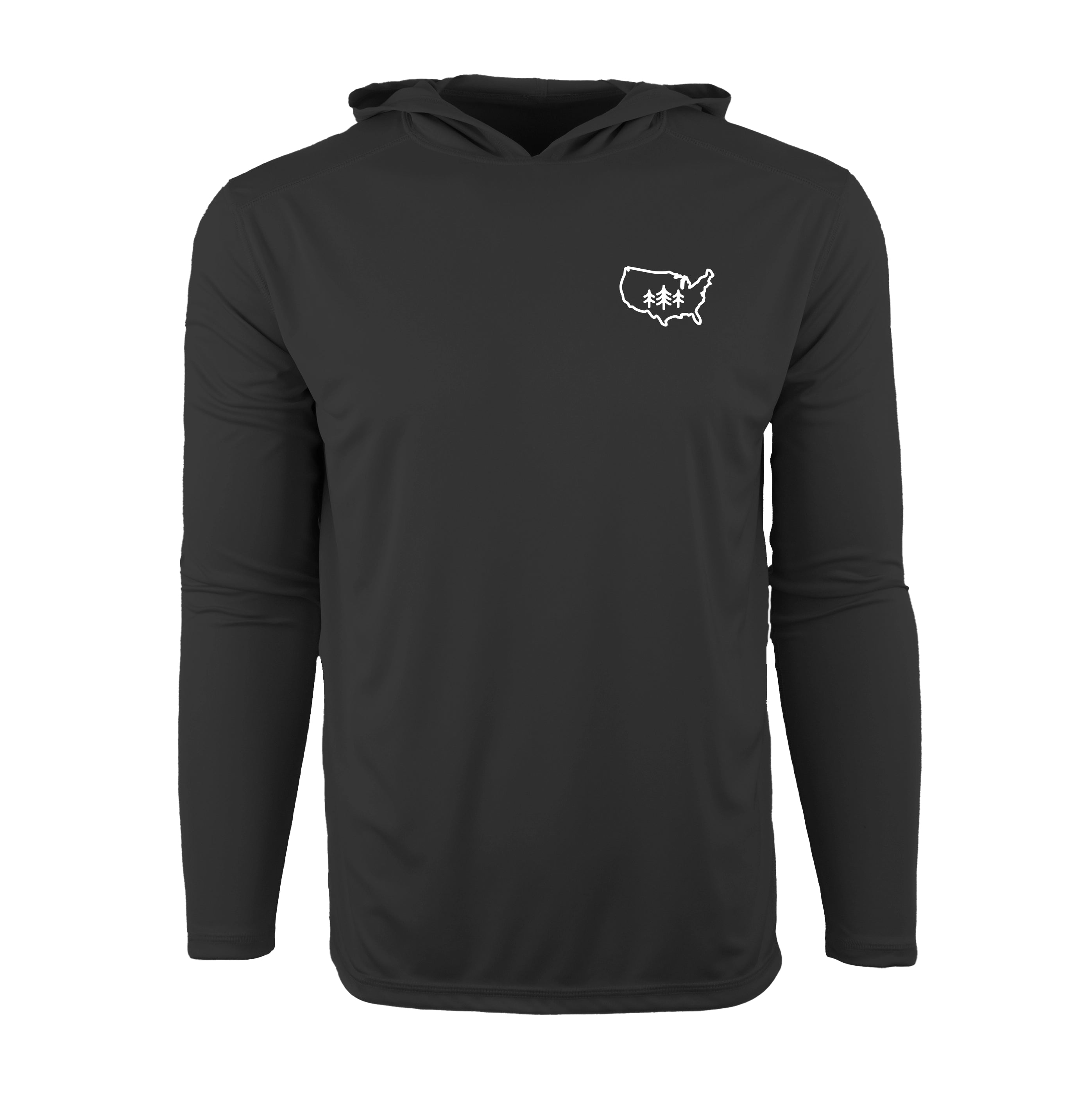 USA TriPine Solar Shield Performance Hoodie