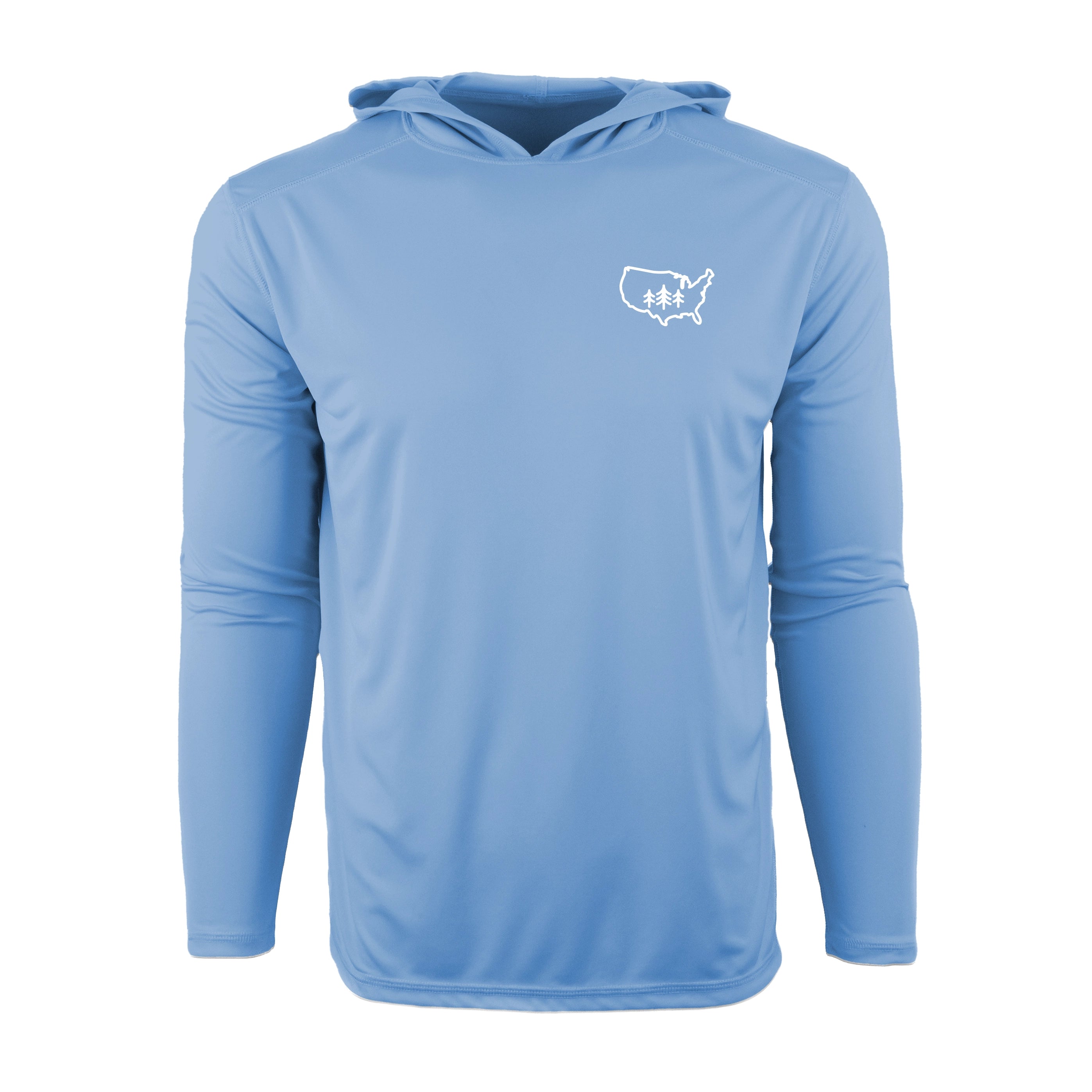 USA TriPine Solar Shield Performance Hoodie