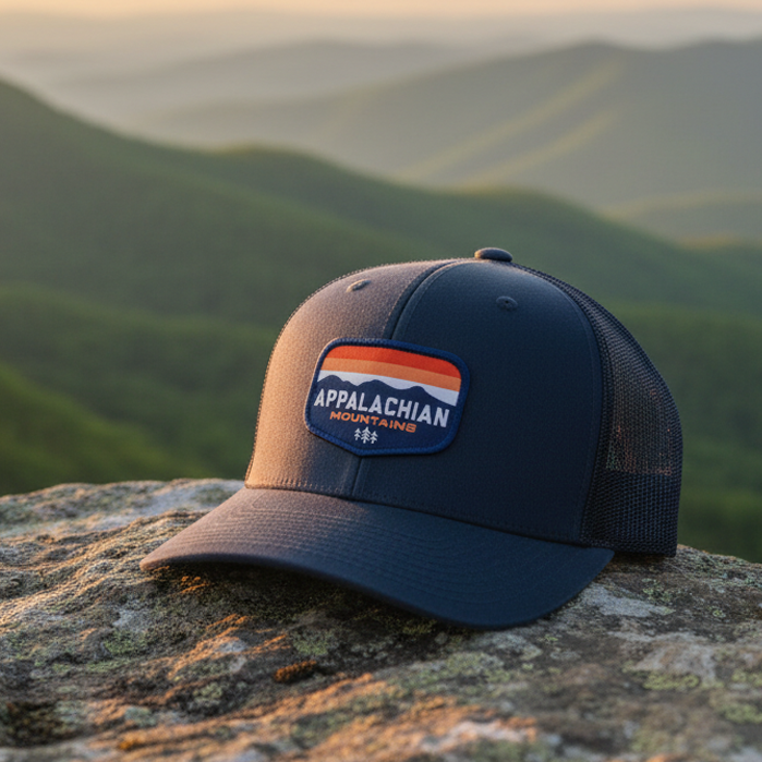Appalachian Mountains Trucker Hat