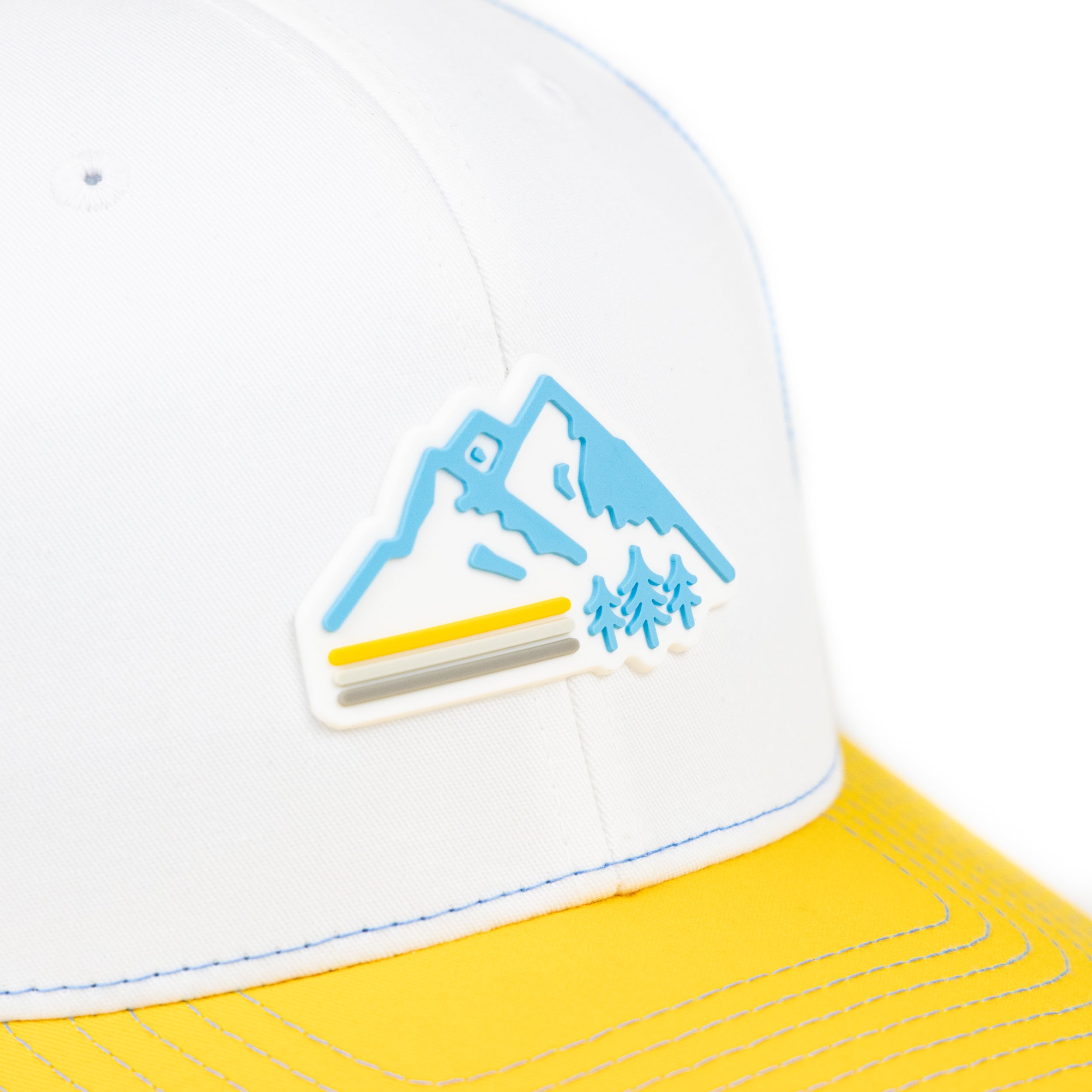 Retro Mountain Trucker Hat