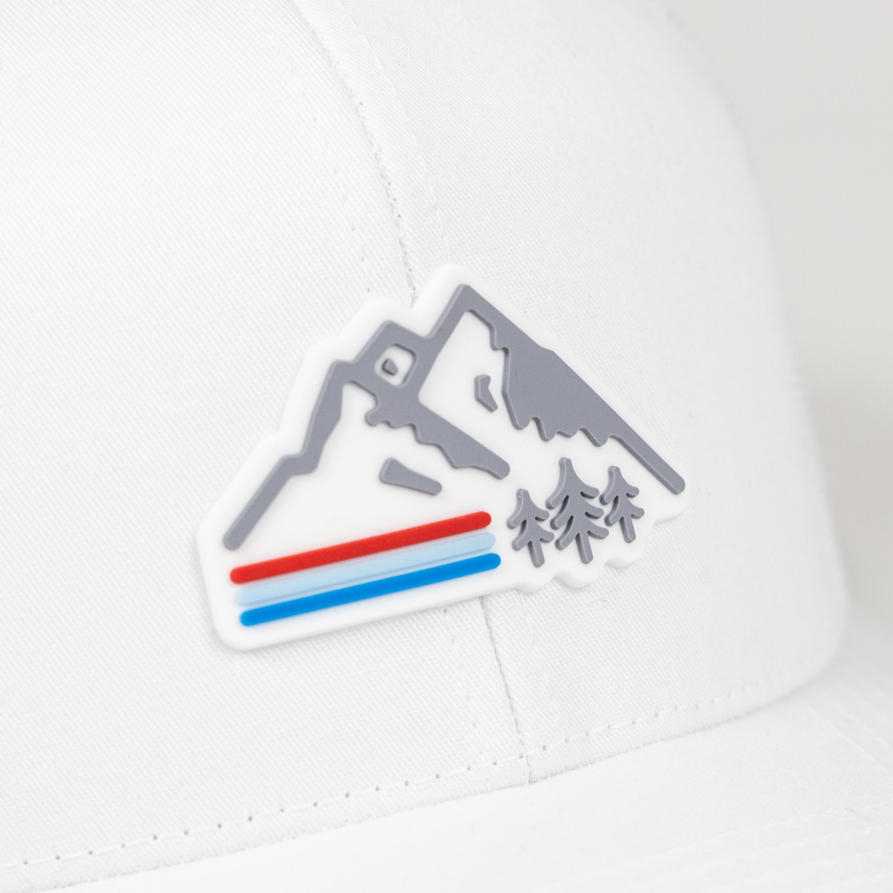 Retro Mountain Trucker Hat