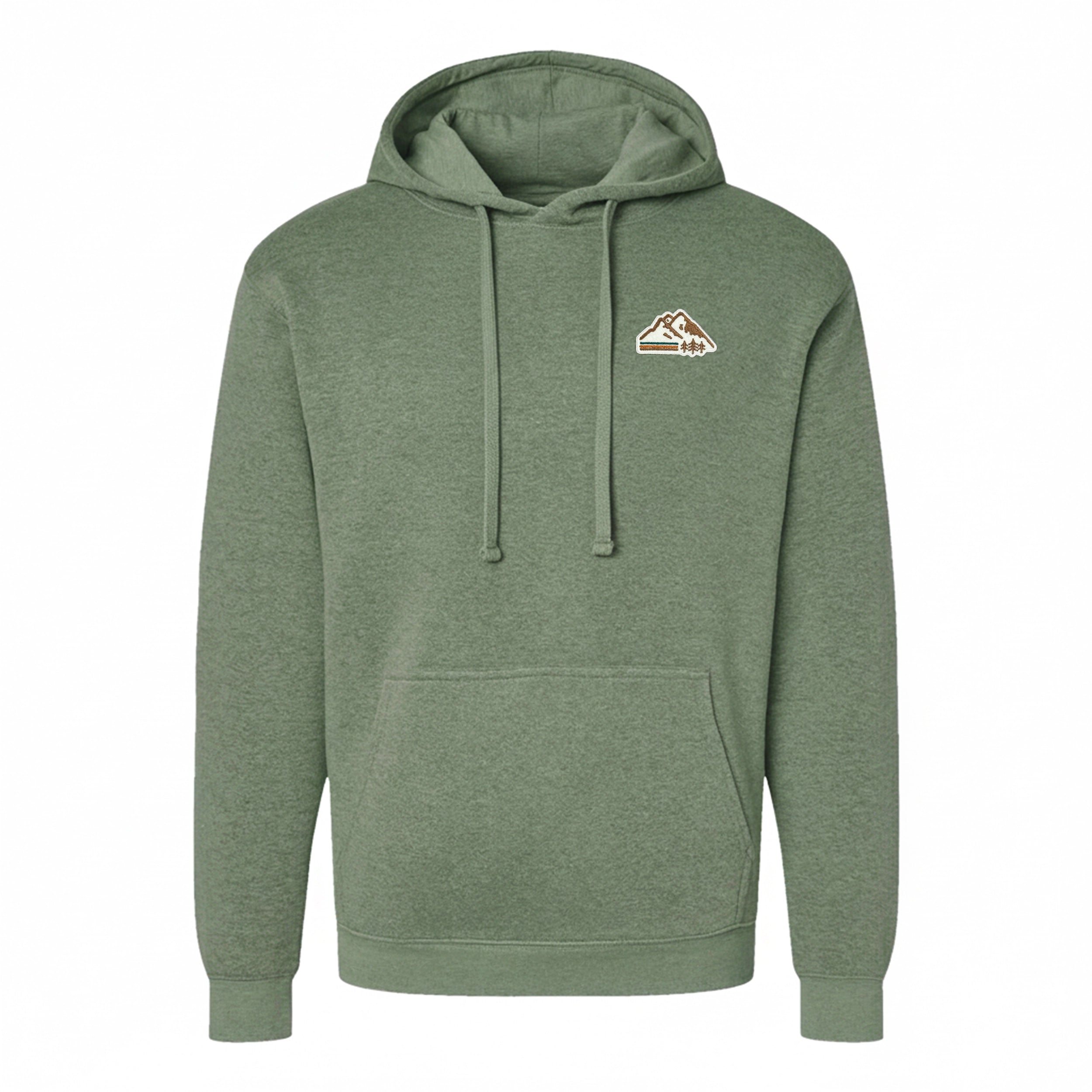 Retro Mountain CloudFit Hoodie