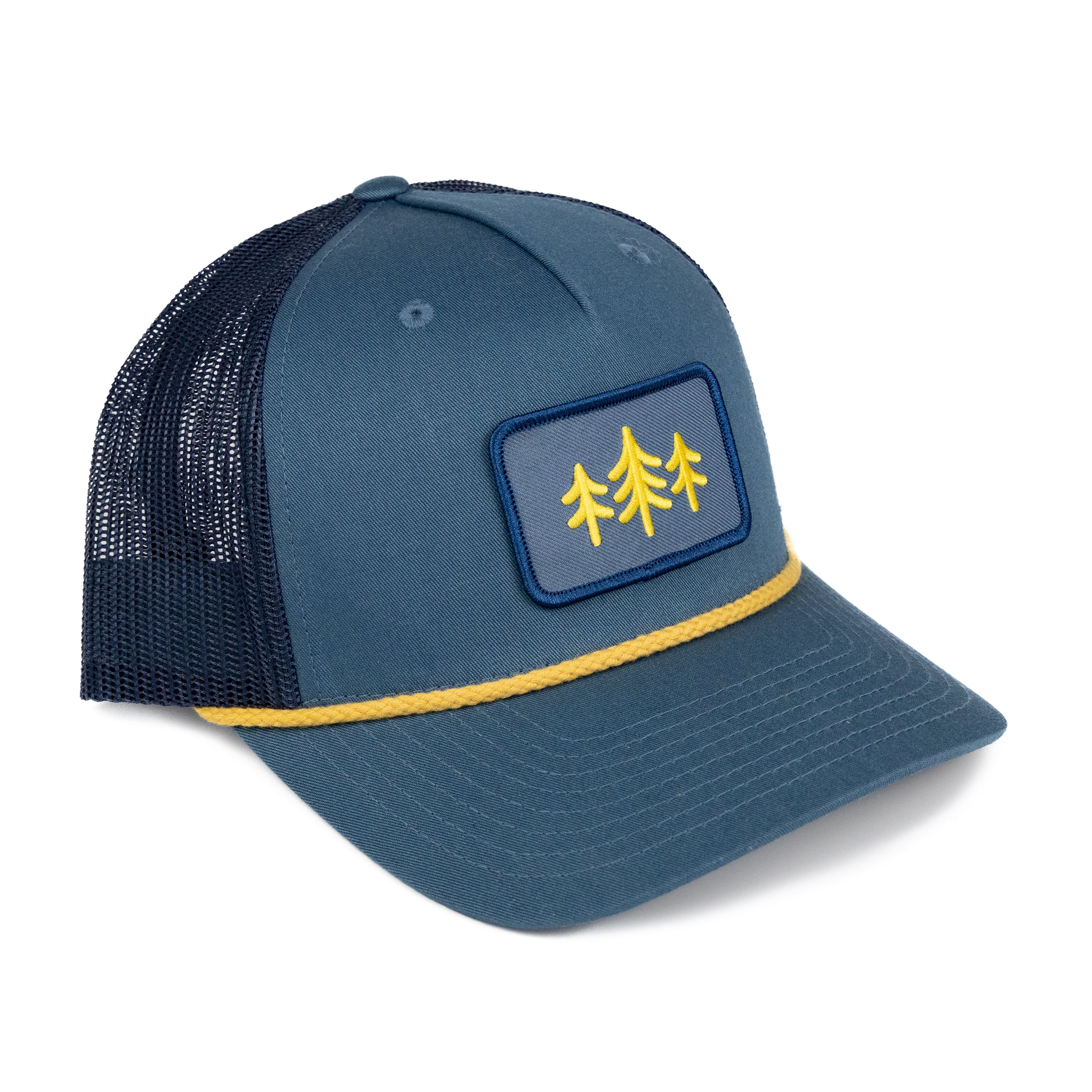 TriPine Patch Rope Trucker Hat