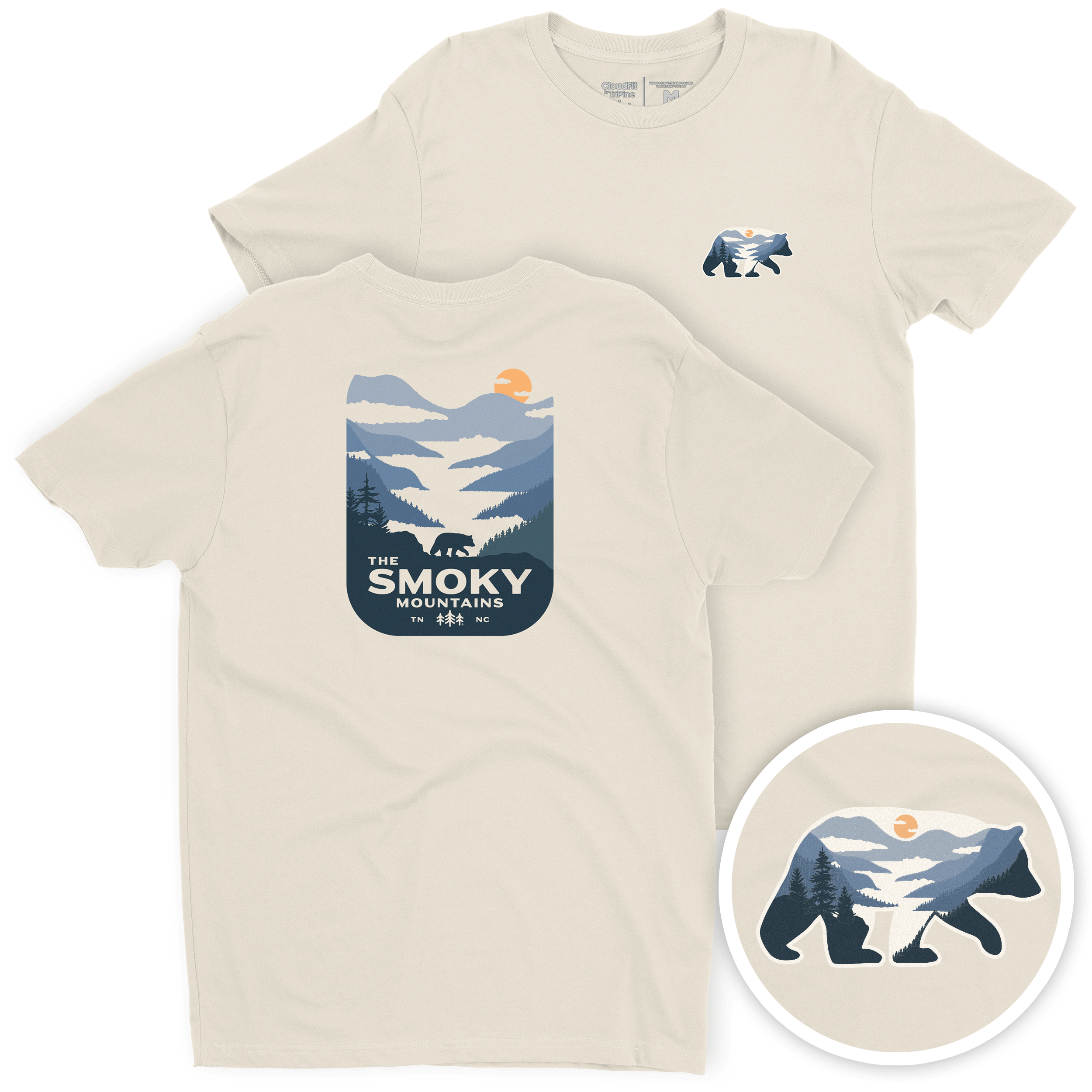 Smoky Mountains CloudFit Tee