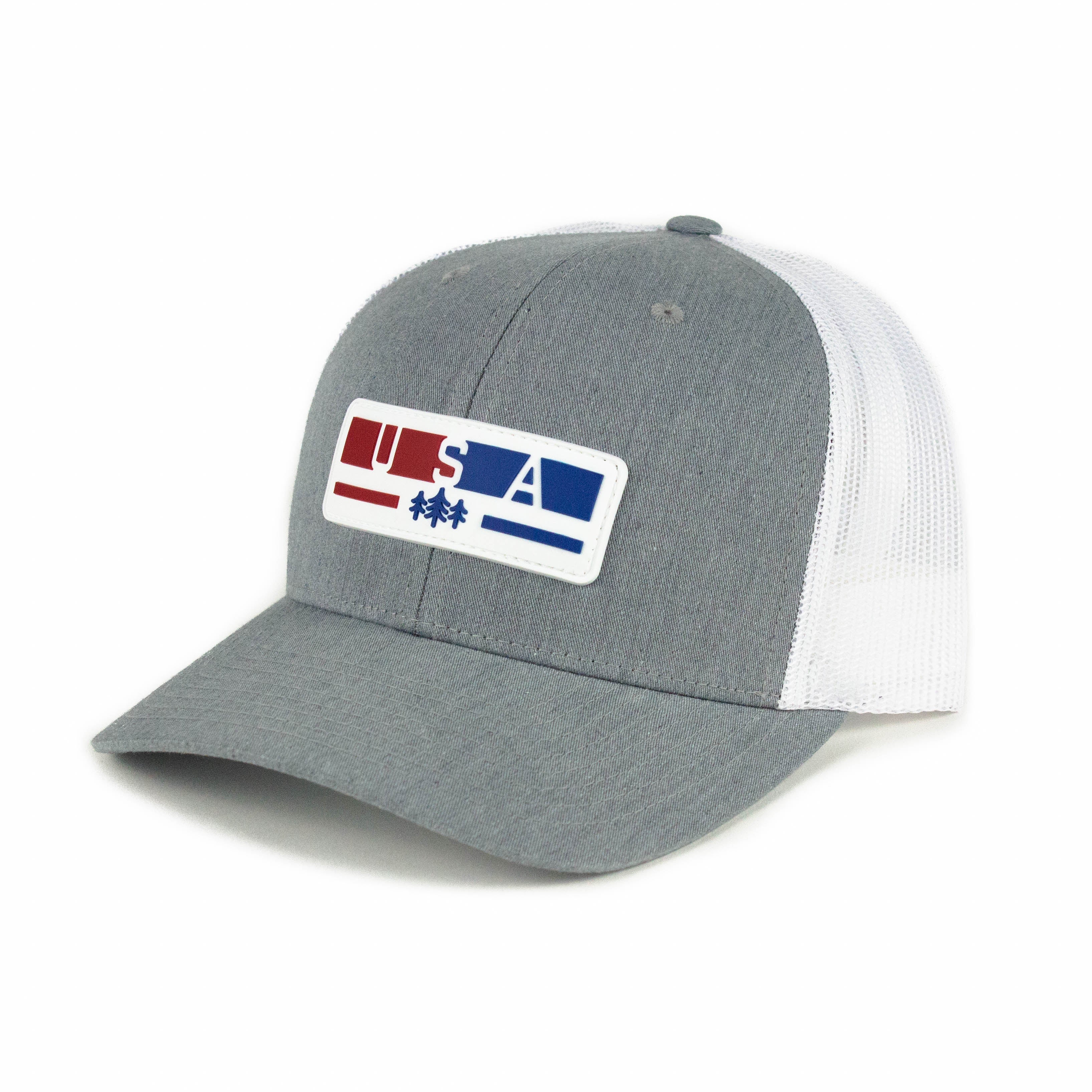 USA Patch Trucker Hat