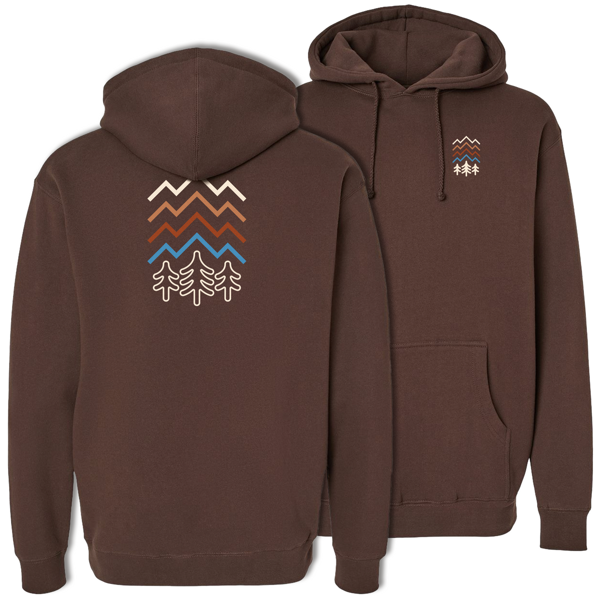 Easy Peaks Heavyweight Fleece Hoodie - TriPine ®