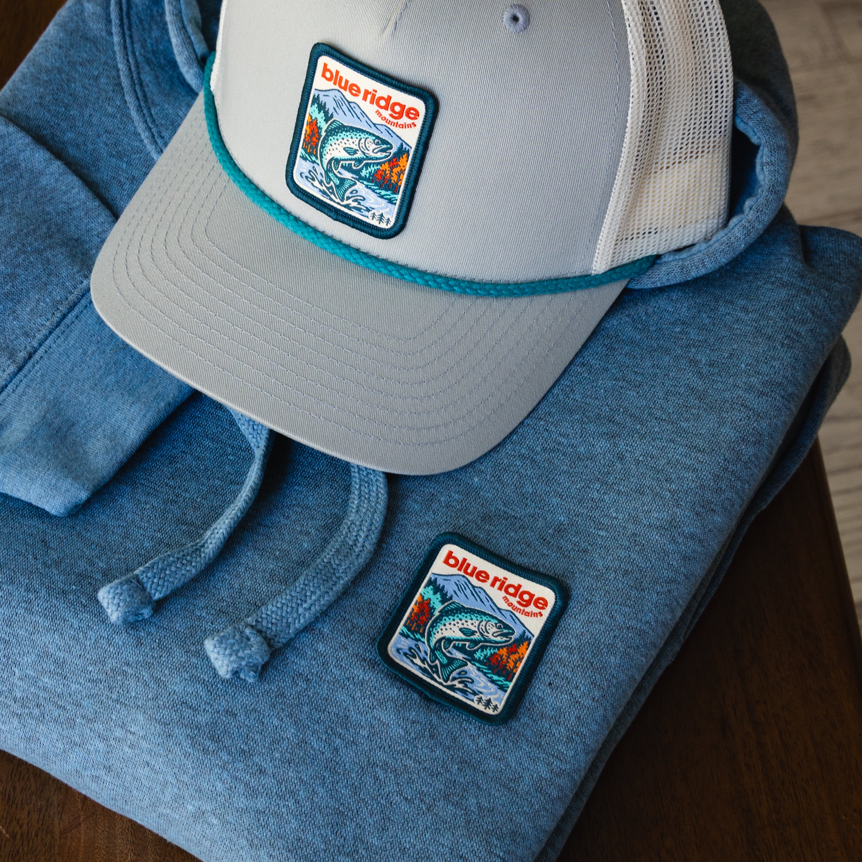 Blue Ridge Mountains Cloudfit Hoodie
