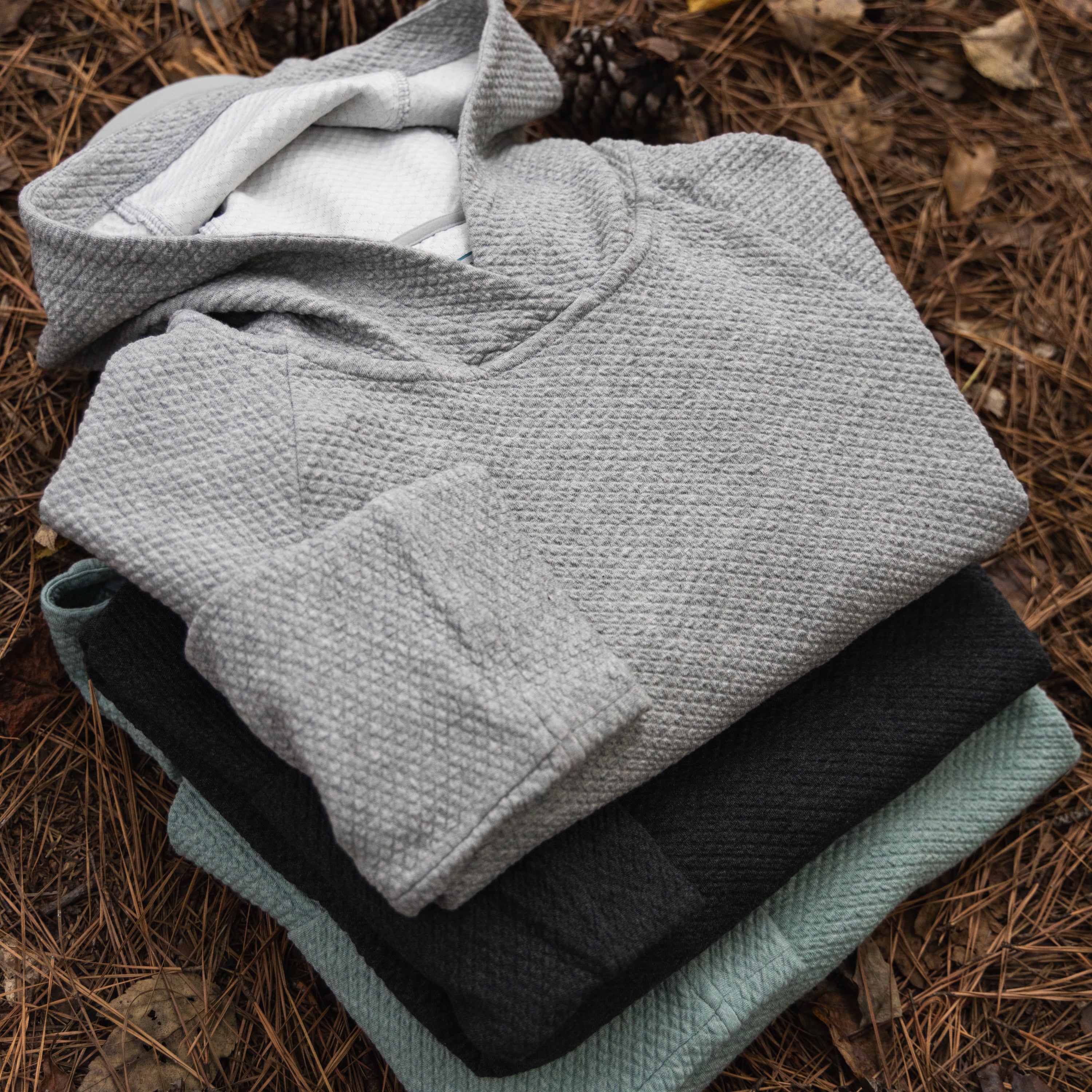 Elevated Textured Hoodie