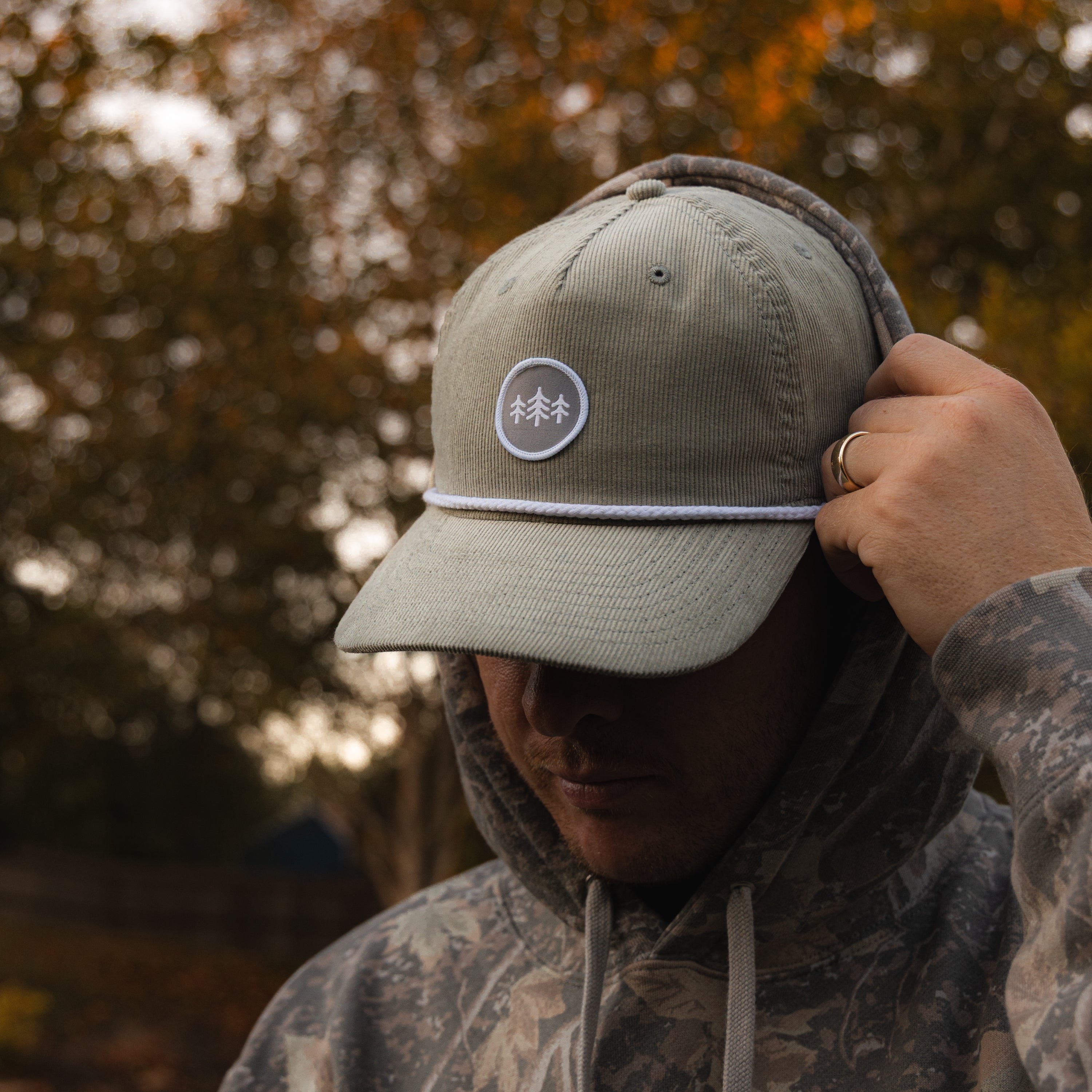 Coin Classic Corduroy Rope Hat