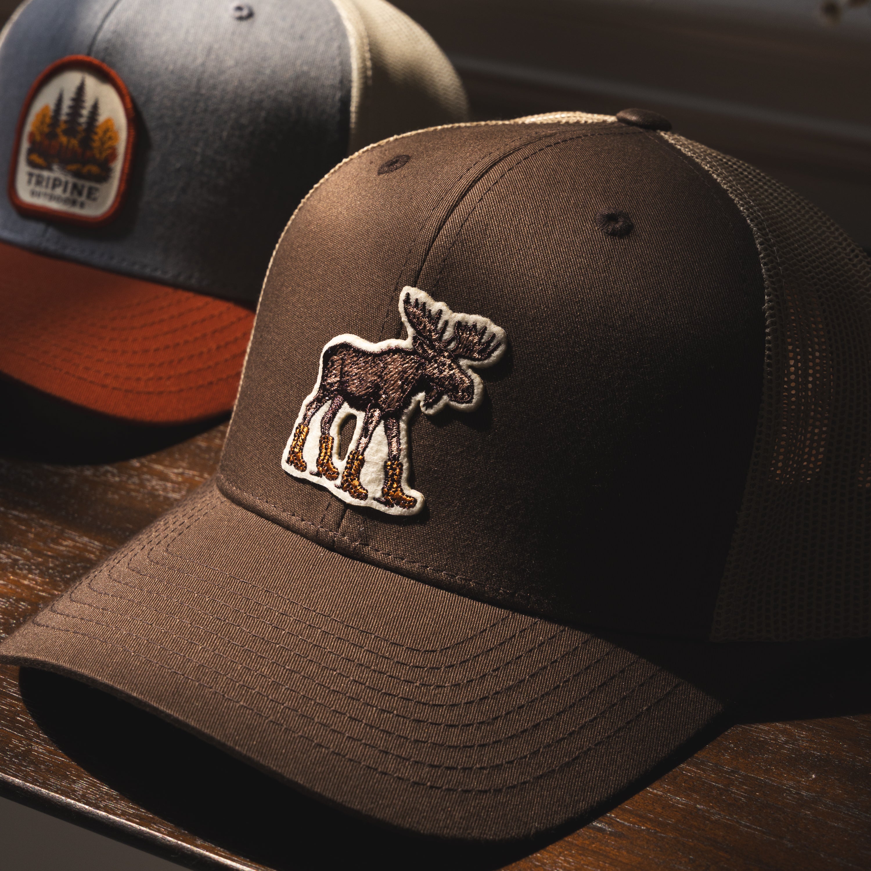 Moose Boot Goofin' Trucker Hat