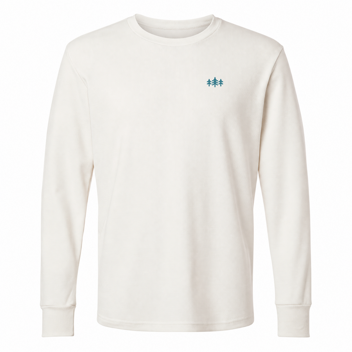 TriPine Waffle-knit Thermal Long Sleeve - Bone