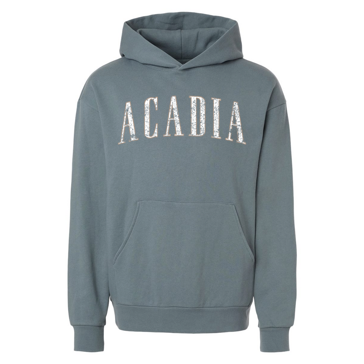 Acadia NP Midweight Relaxed CloudFit Hoodie - Smoky Blue