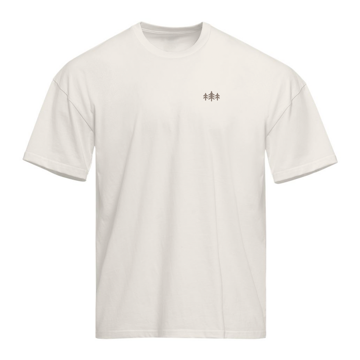 TriPine Heavyweight Relaxed Tee - Bone