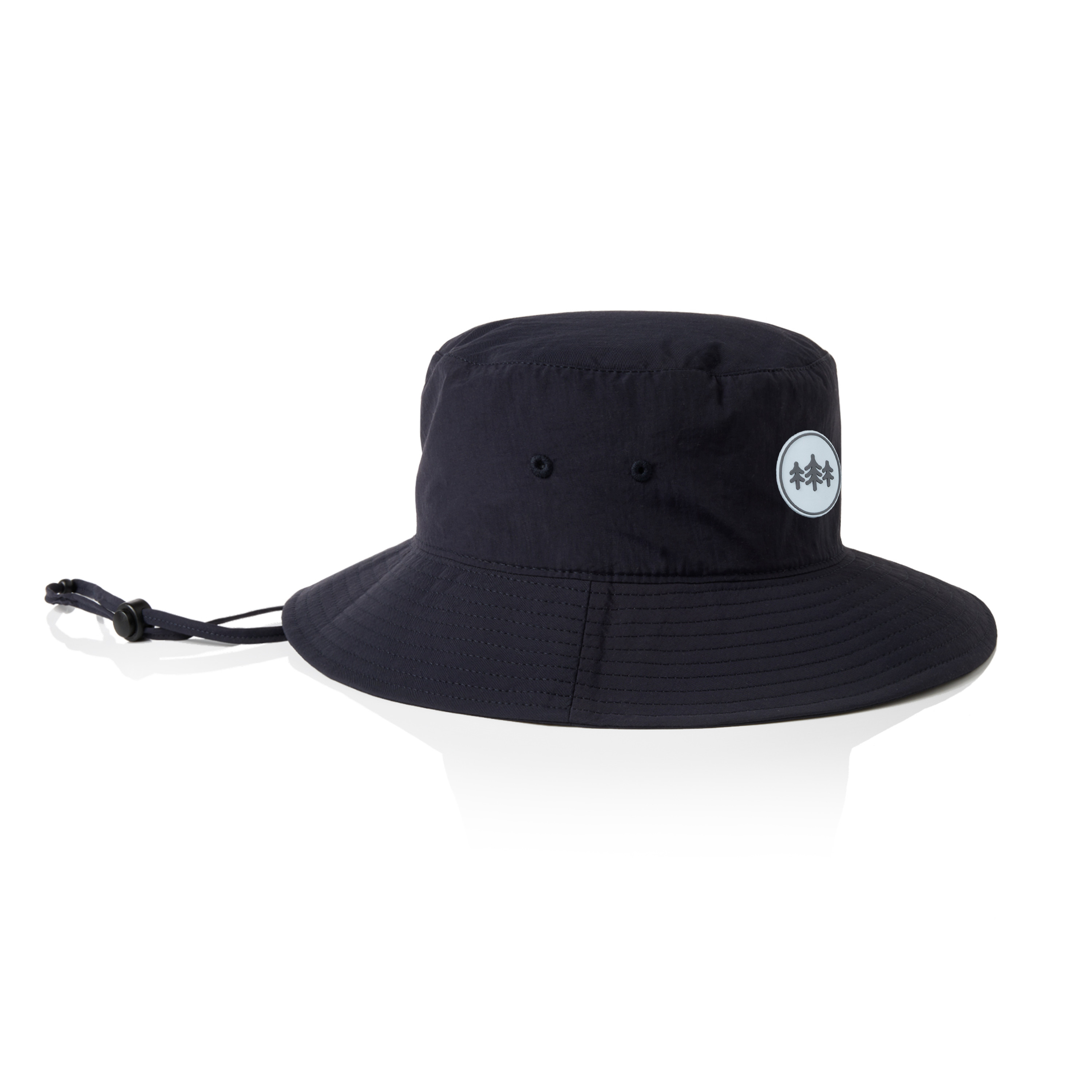 Coin Patch Nylon Bucket Hat