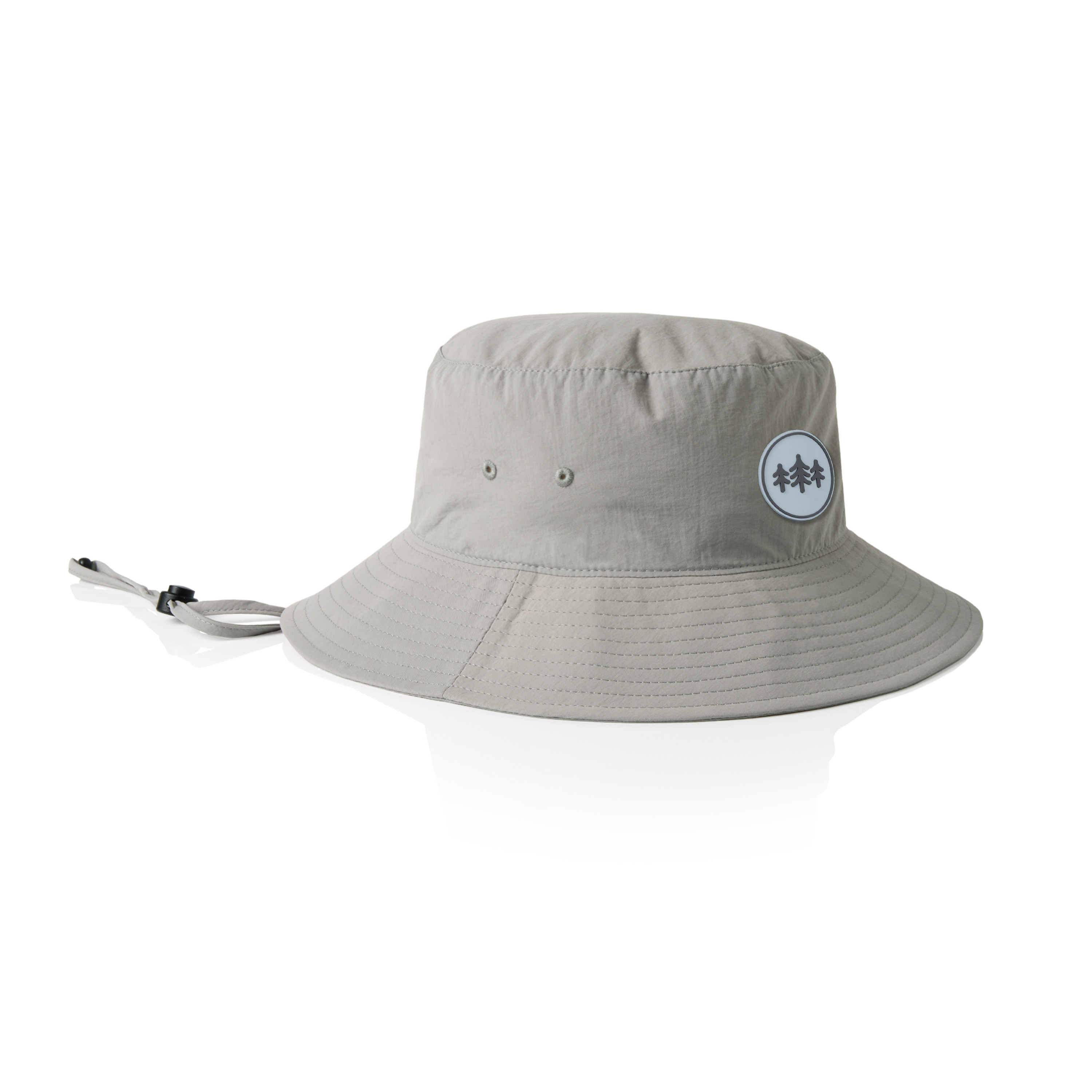 Coin Patch Nylon Bucket Hat