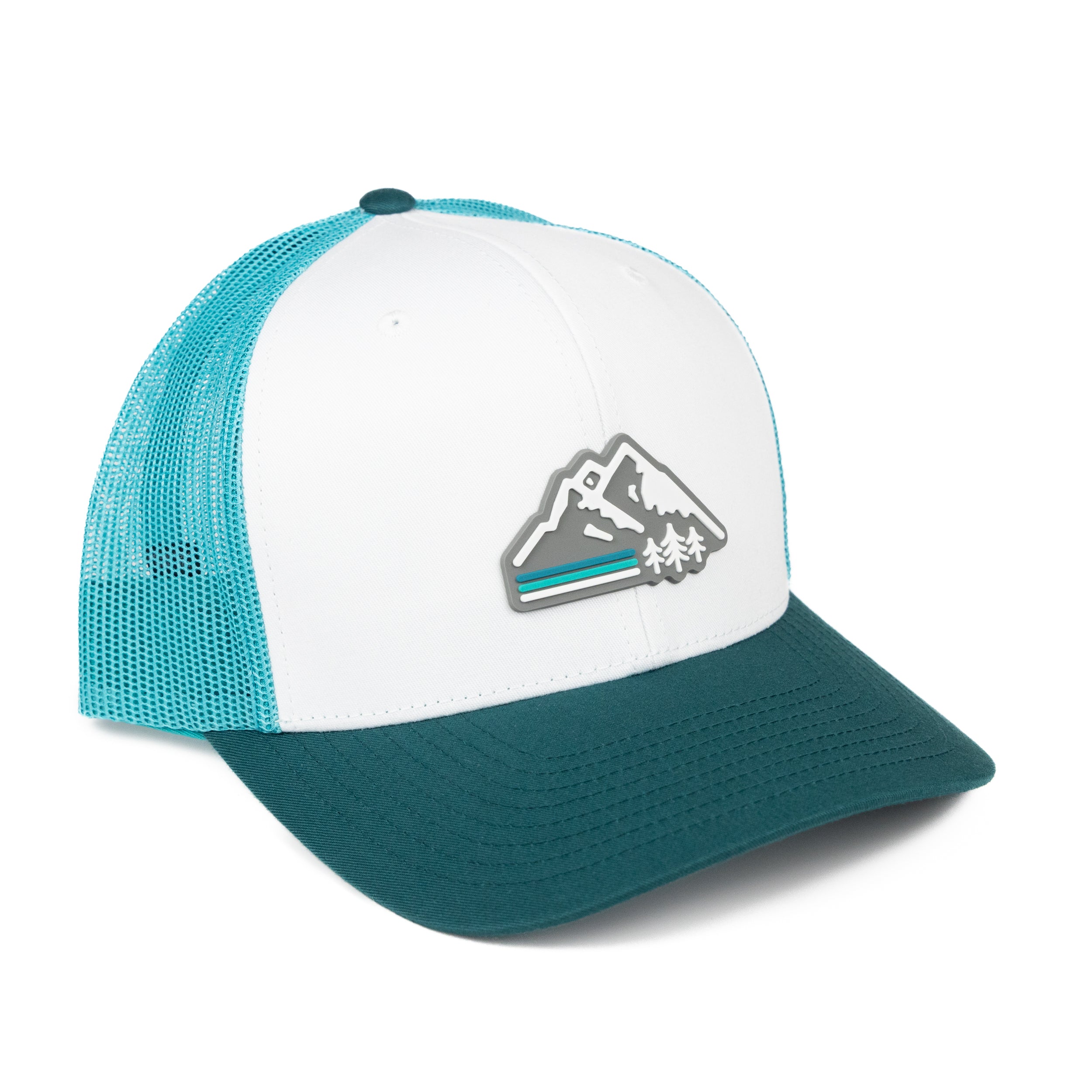 Retro Mountain Trucker Hat