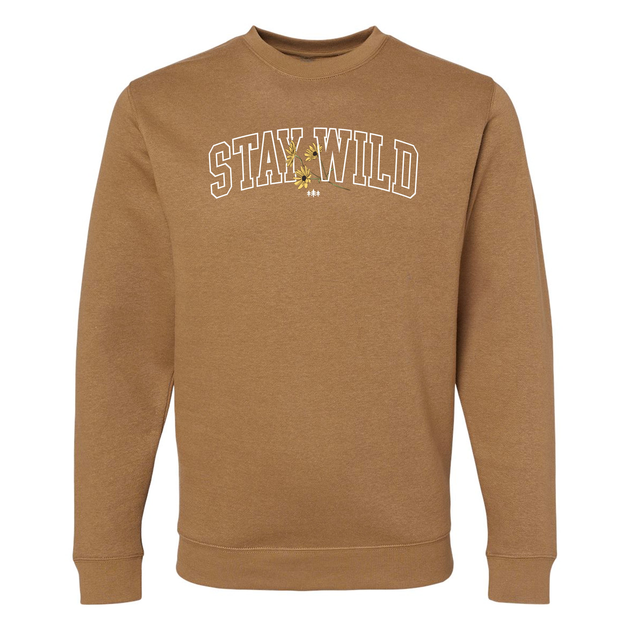 Stay Wild CloudFit Crewneck
