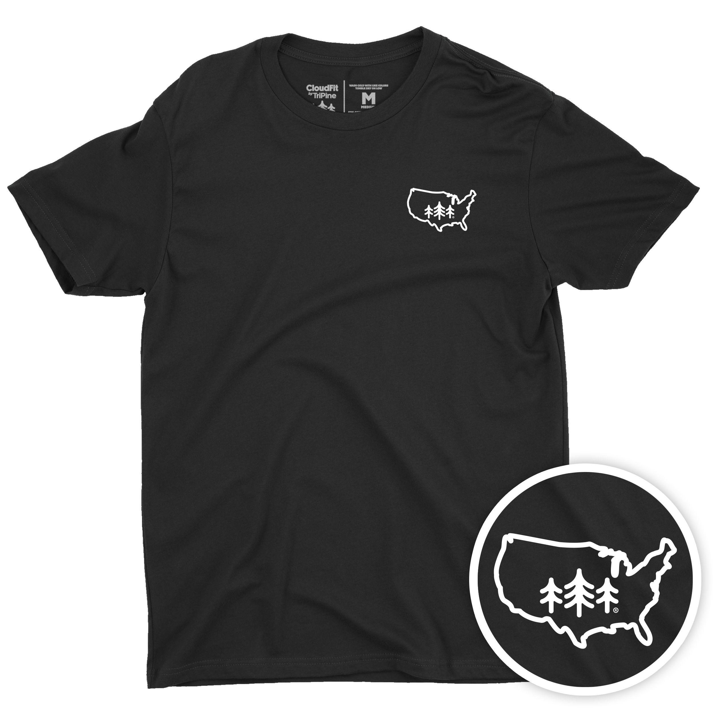 USA TriPine CloudFit Tee