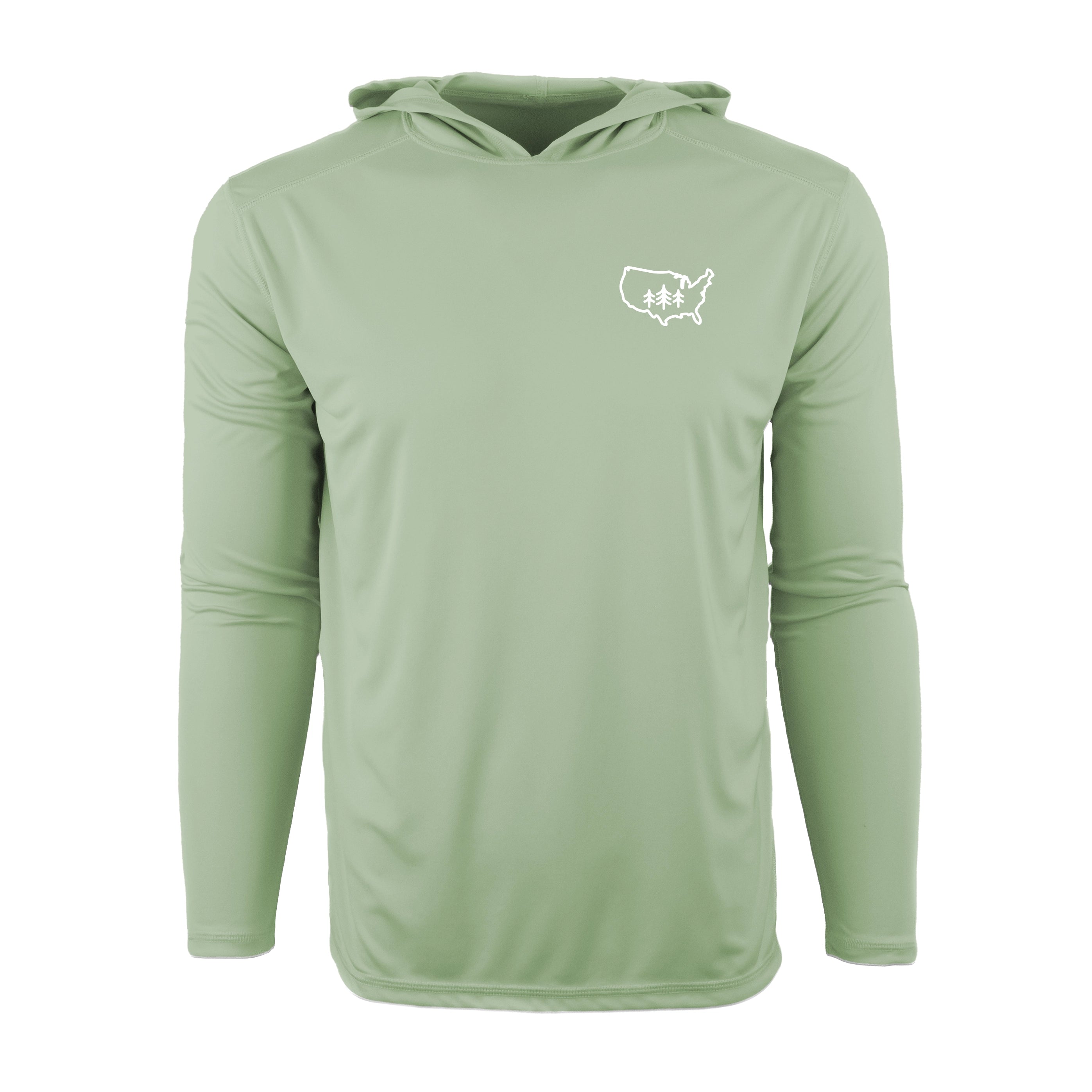 USA TriPine Solar Shield Performance Hoodie