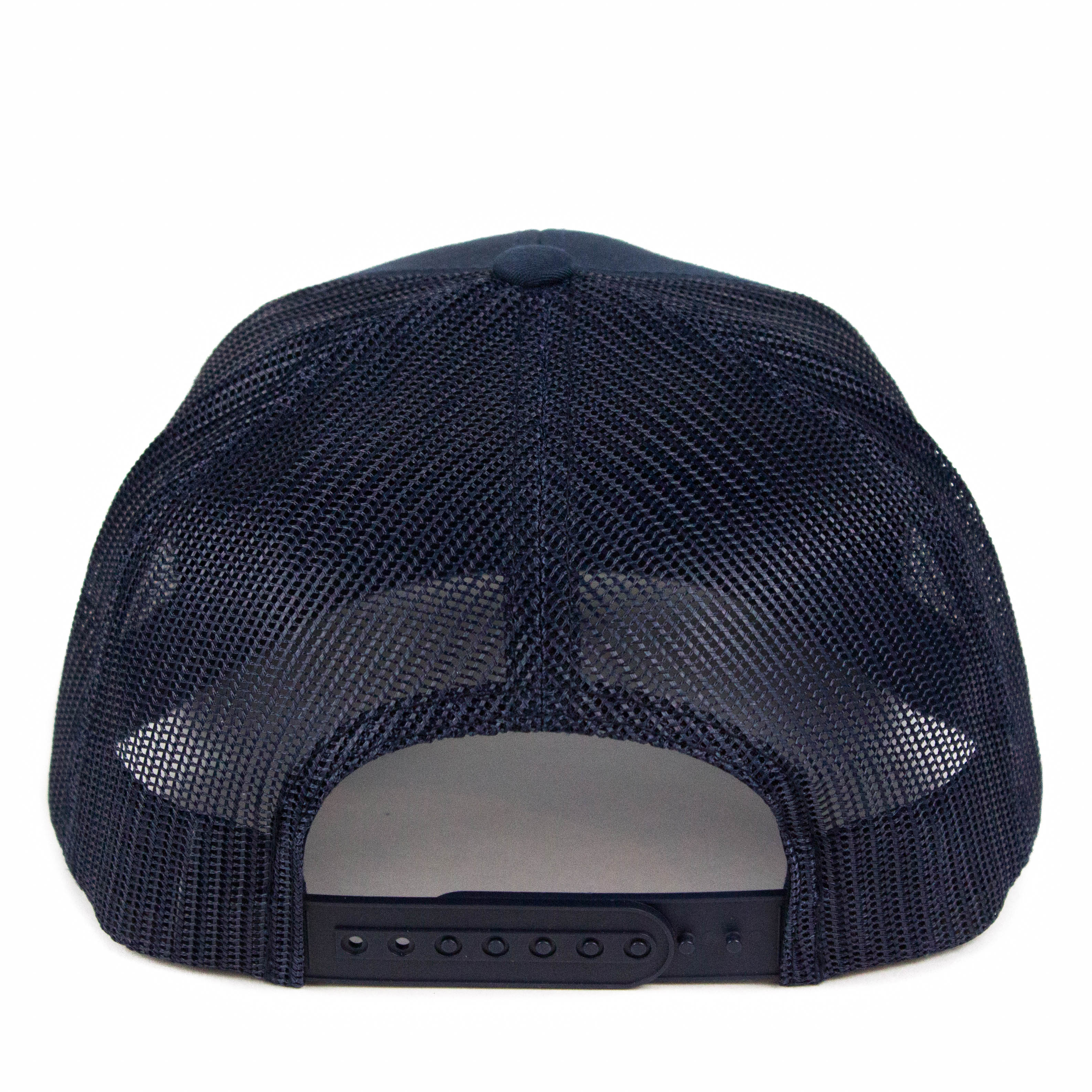 TriPine Leather Patch Trucker Hat