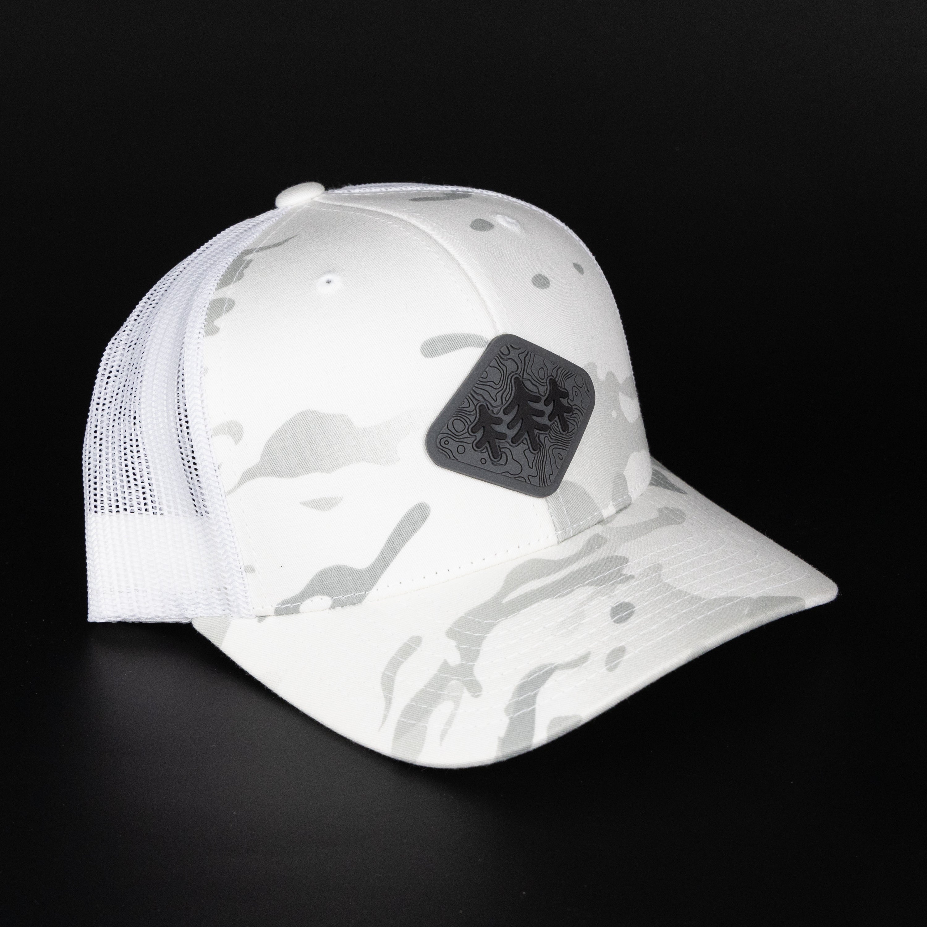 Camo Topo Diamond Pines Trucker Hat