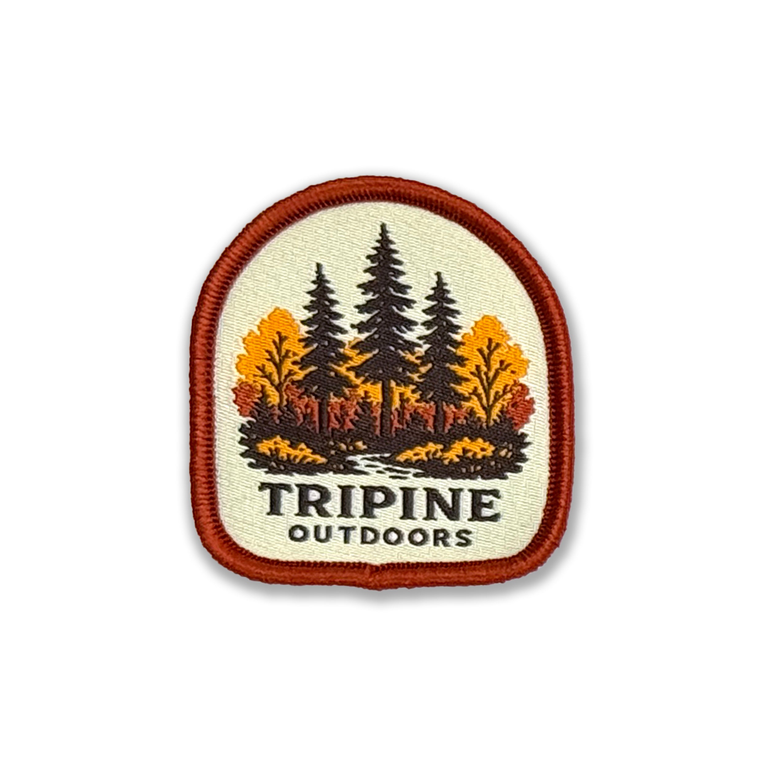 Foliage Iron-on Woven Patch